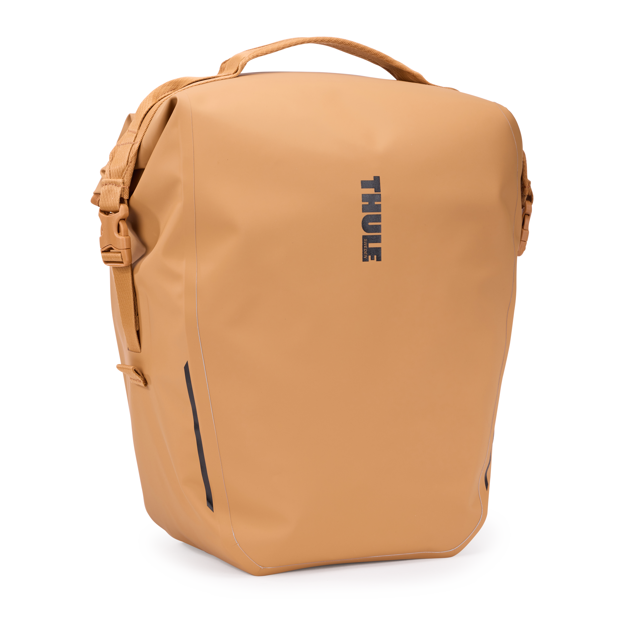 Thule Shield Pannier with InLock 22L in Dusted Orange — front view # color_Dusted Orange