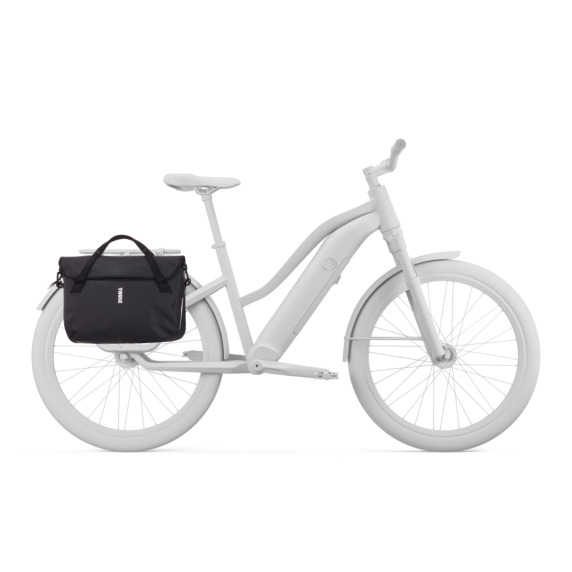 Thule Shield Attache with InLock 16" in Black — angle view 2 # color_Black