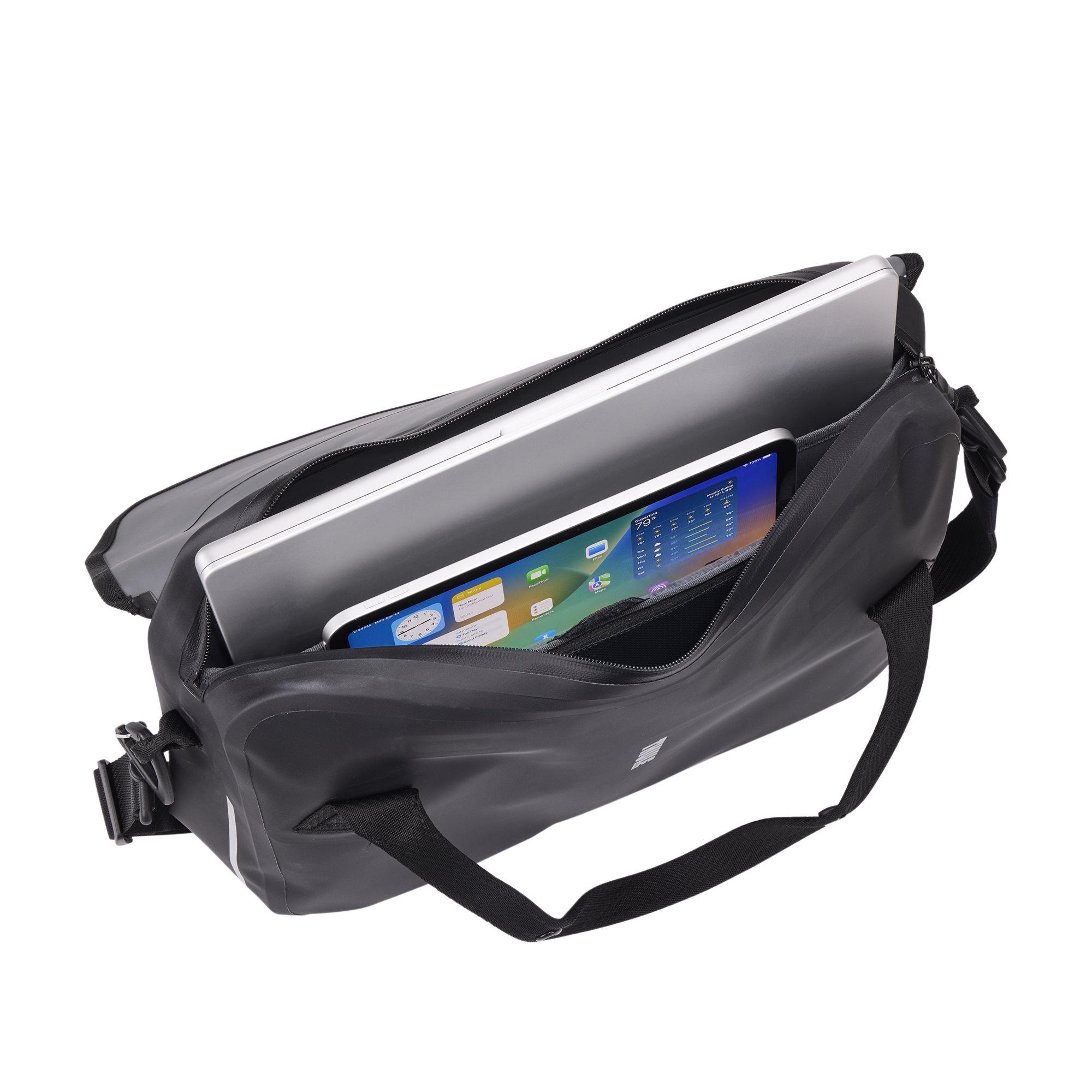 Thule Shield Attache with InLock 16" in Black — interior view # color_Black