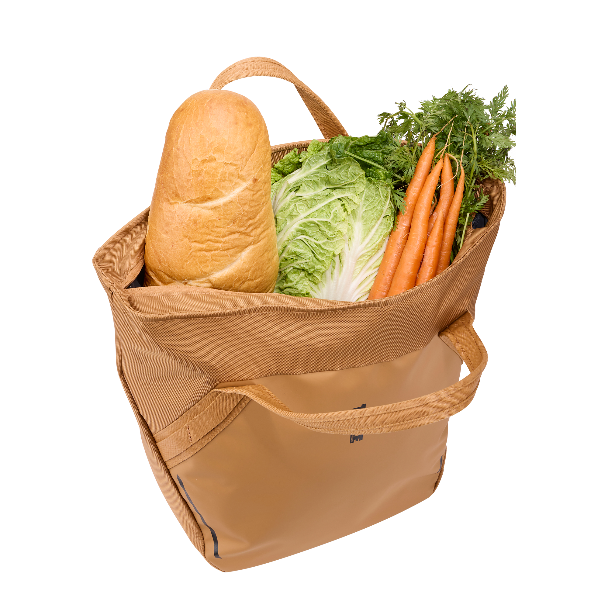 Thule Chasm Tote with InLock 25L in Dusted Orange — interior view # color_Dusted Orange