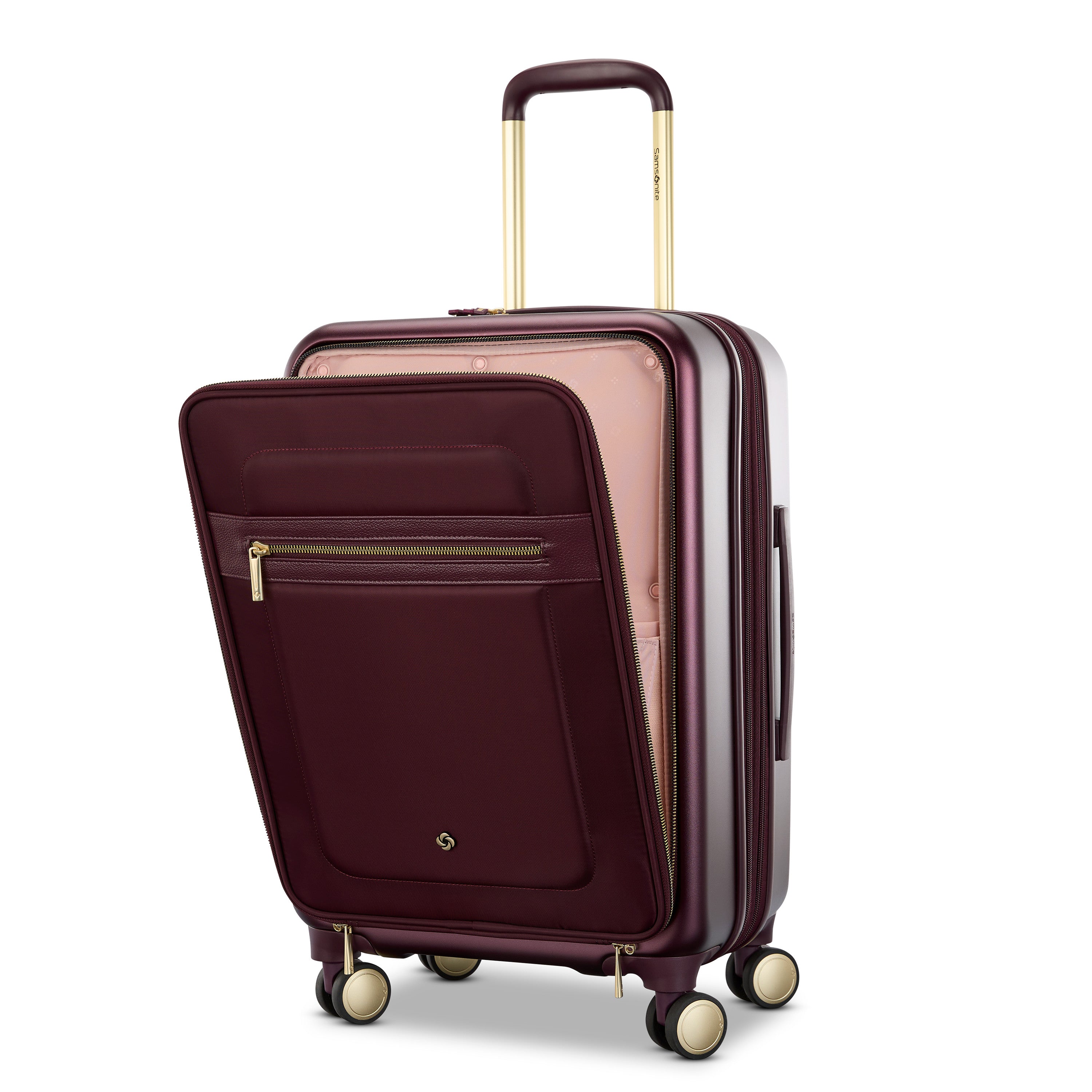 Samsonite Mobile Solution 2 Expandable Carry-On Spinner - Merlot