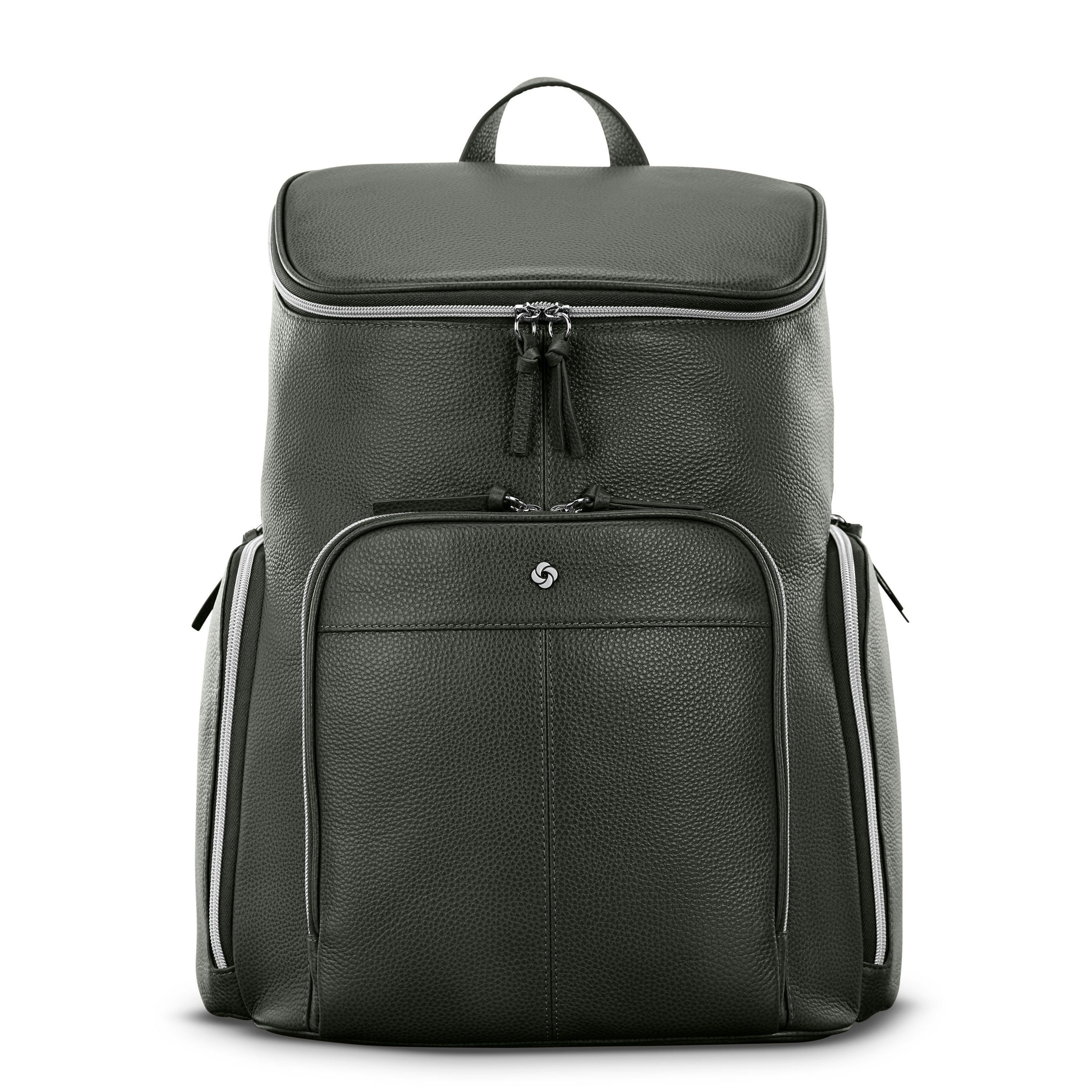 Samsonite Mobile Solution 2 Leather Deluxe Backpack - Olive