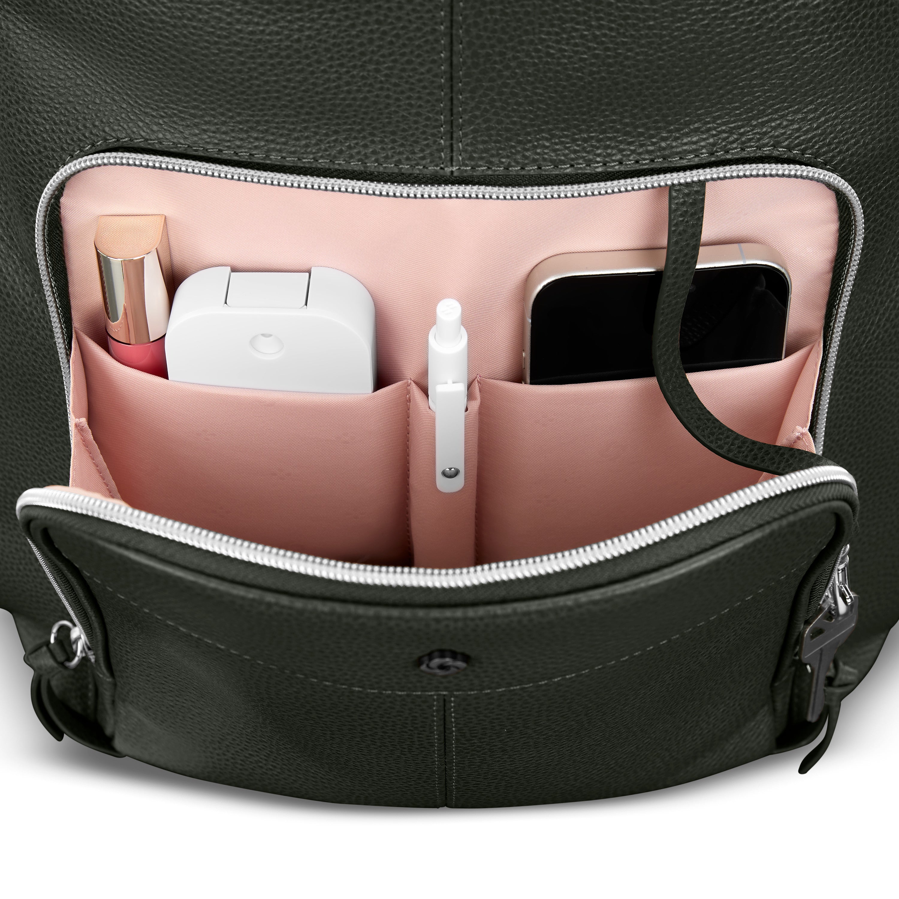 Samsonite Mobile Solution 2 Leather Deluxe Backpack - Olive