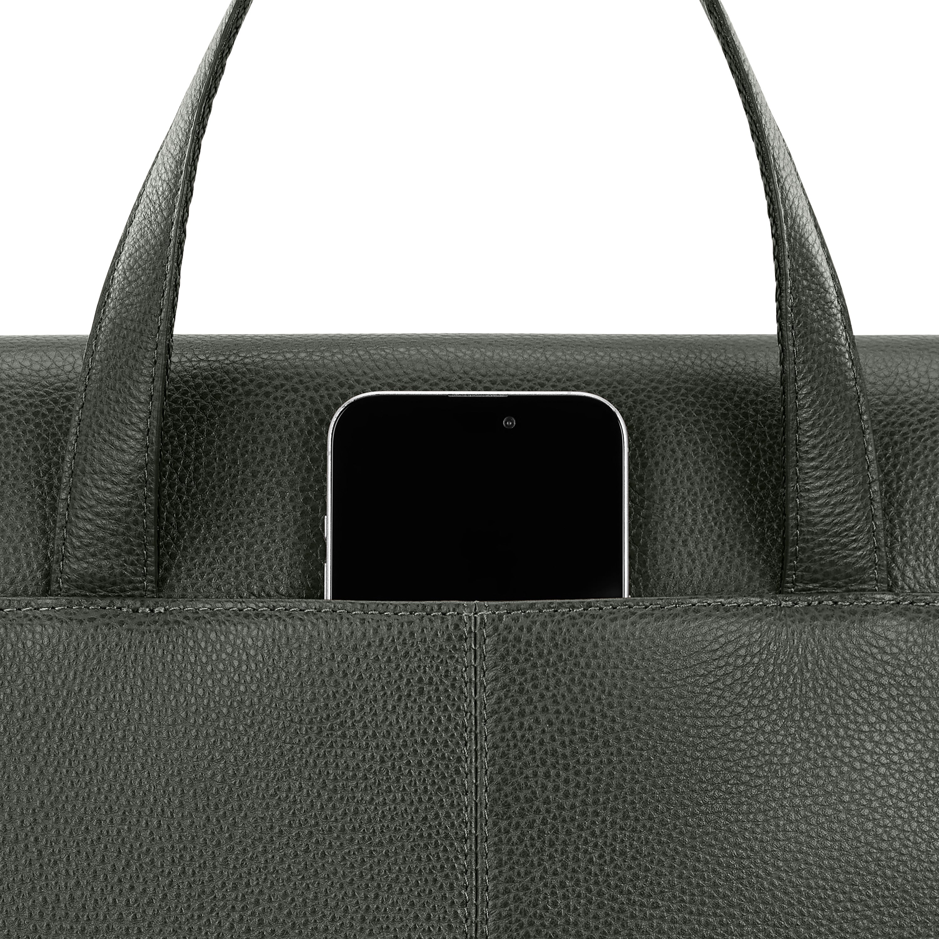 Samsonite Mobile Solution 2 Leather Convertible Brief - OLIVE