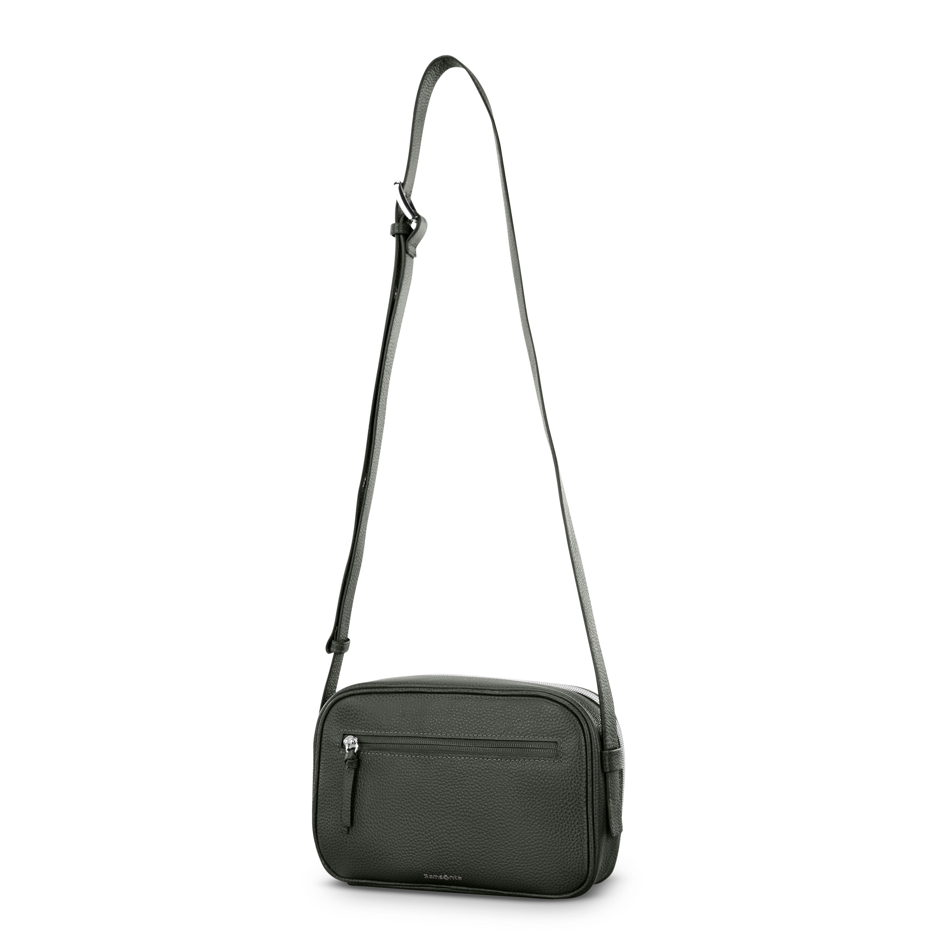 Samsonite Mobile Solution 2 Leather Crossbody - Olive