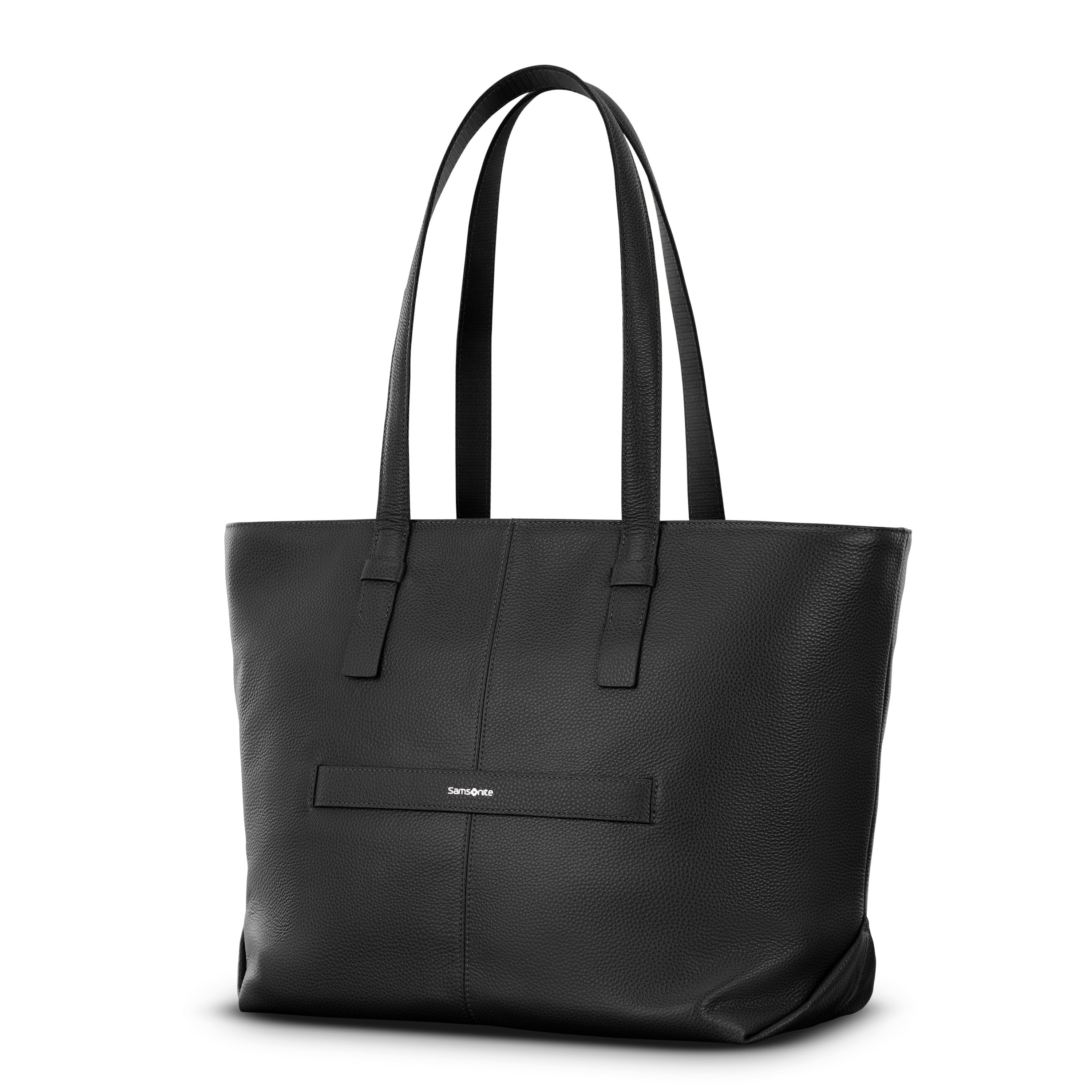 Samsonite Mobile Solution 2 Leather Tote - BLACK