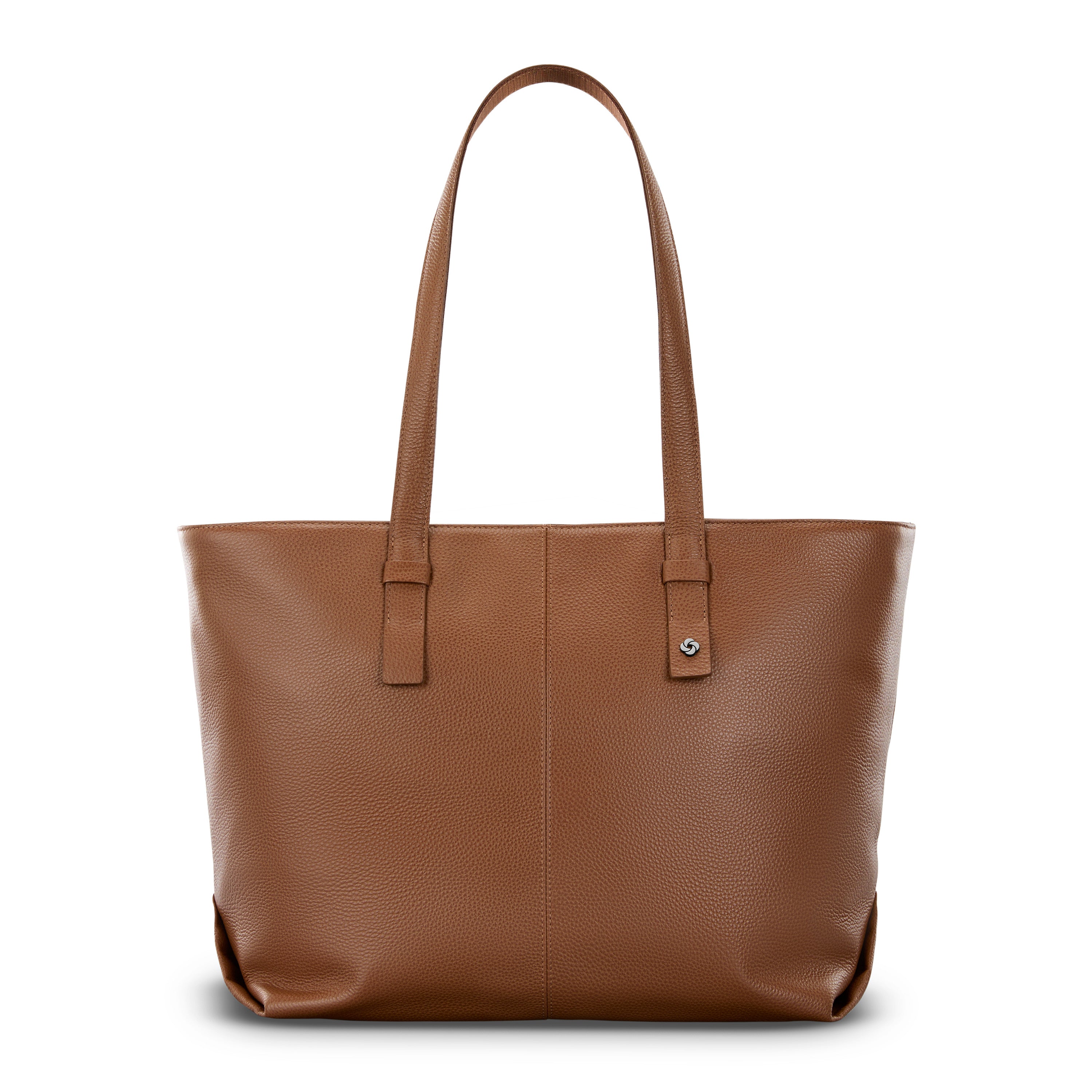 Samsonite Mobile Solution 2 Leather Tote - COGNAC