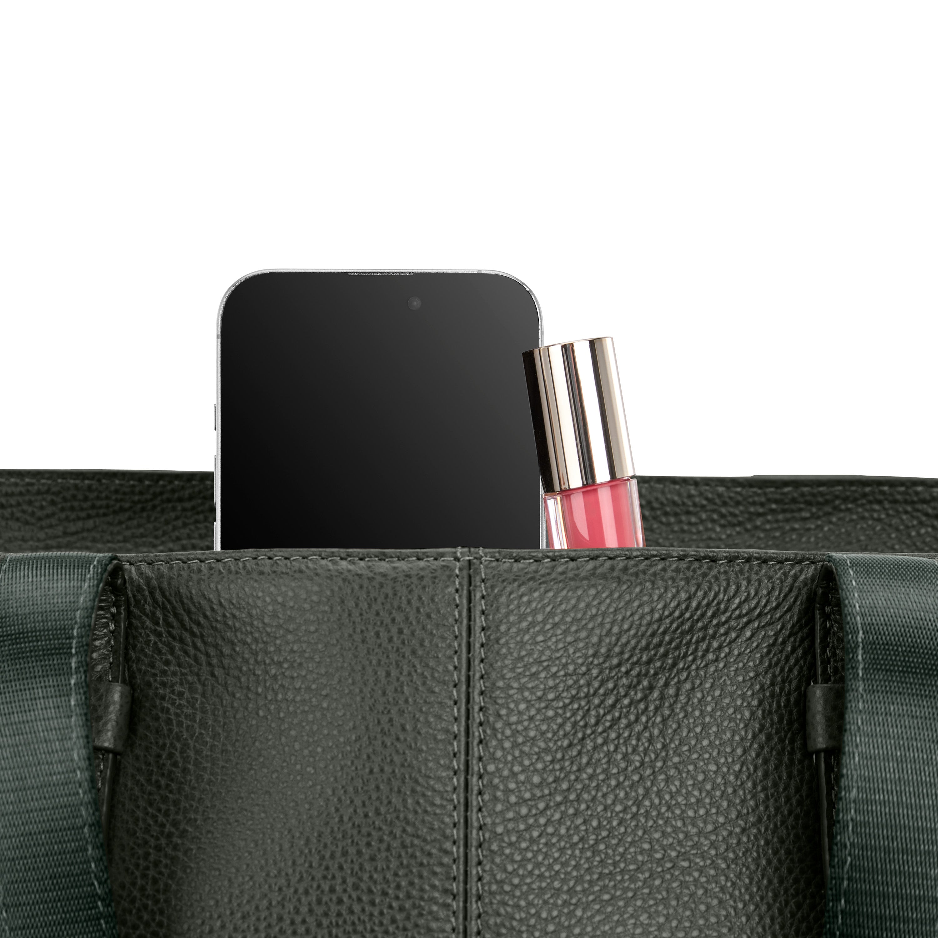 Samsonite Mobile Solution 2 Leather Tote - OLIVE