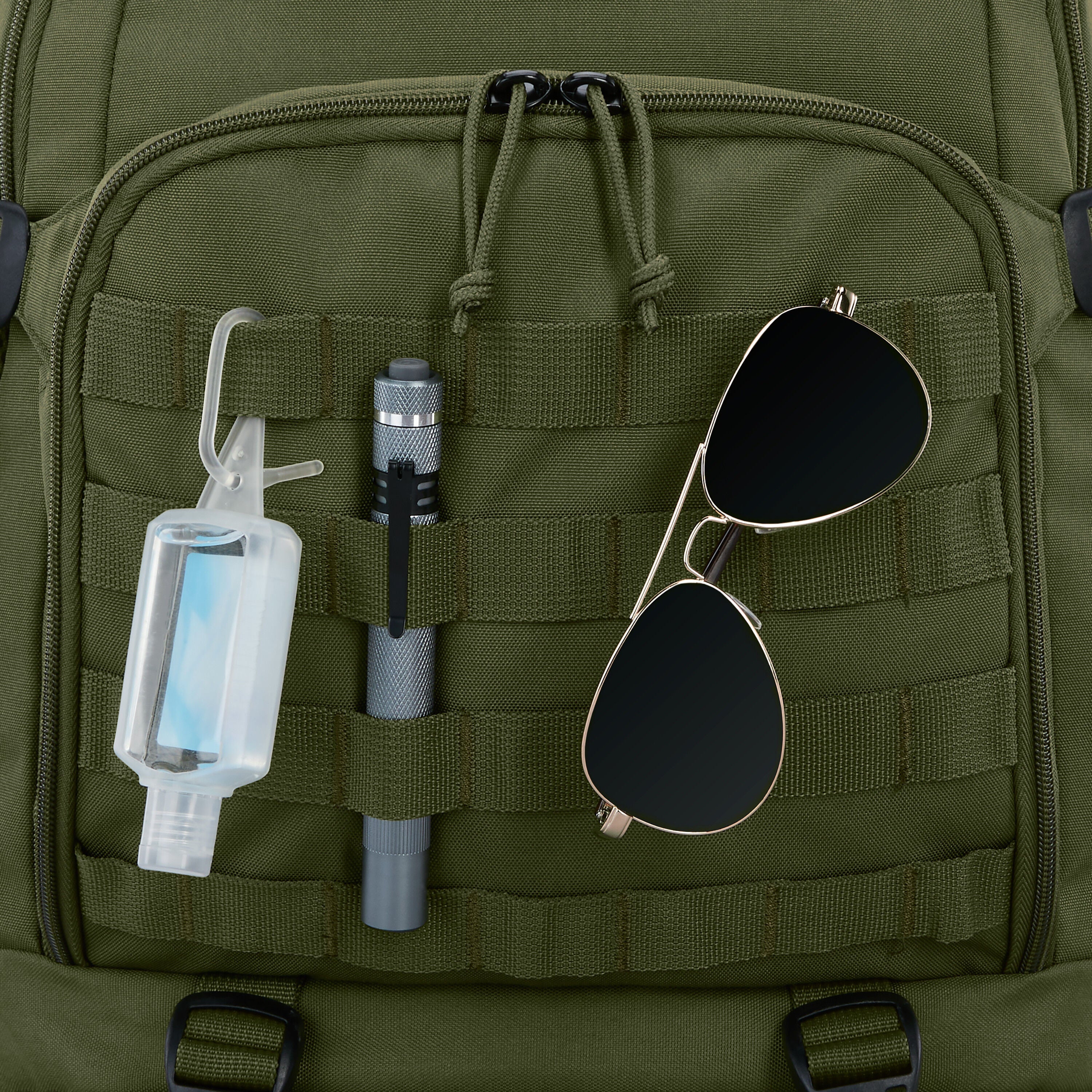 High Sierra Pathsetter Backpack in Moss — angle view 1