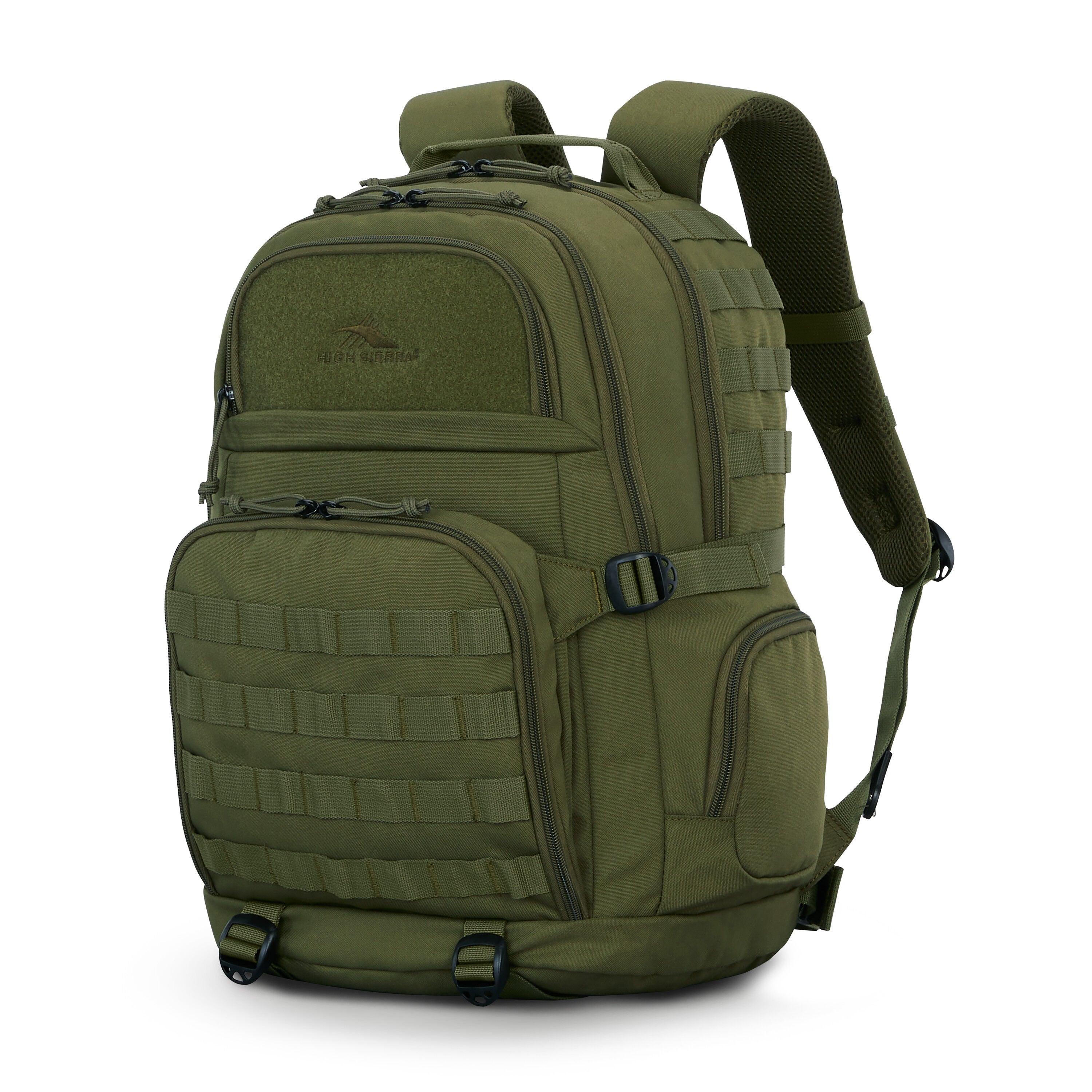 High Sierra Pathsetter Backpack in Moss — front view