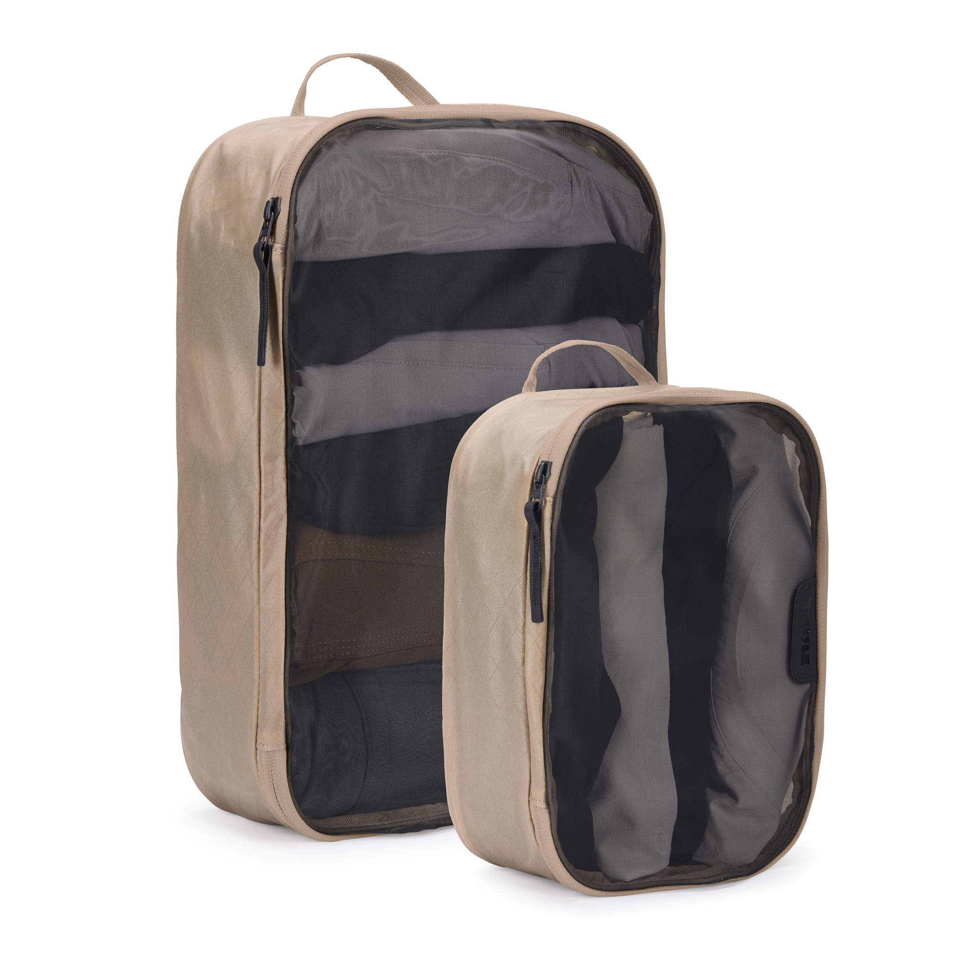 Thule Packing Cube Set in Gentle Beige — front view # color_Gentle Beige