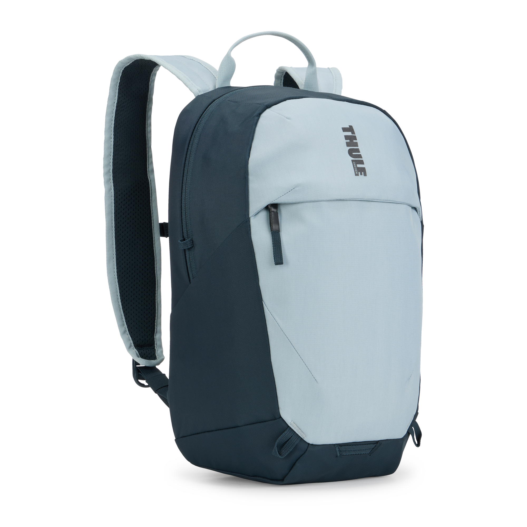 Thule EnRoute Backpack 12L in Soft Blue/Darkest Blue — front view # color_Soft Blue/Darkest Blue