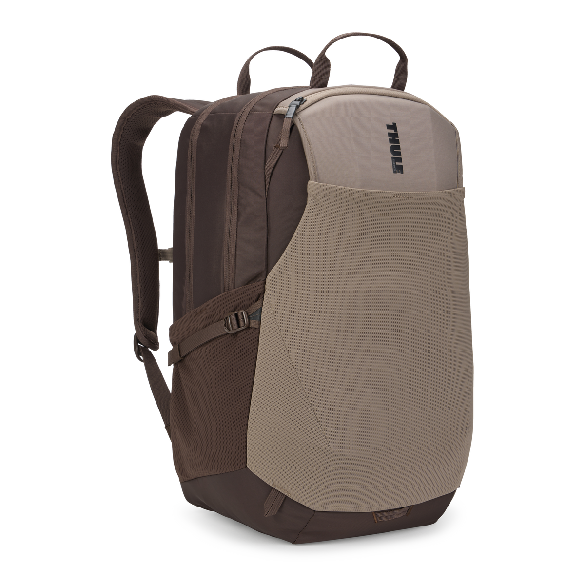 Thule EnRoute Backpack 26L in Tinted Taupe/Nuanced Brown — front view # color_Tinted Taupe/Nuanced Brown