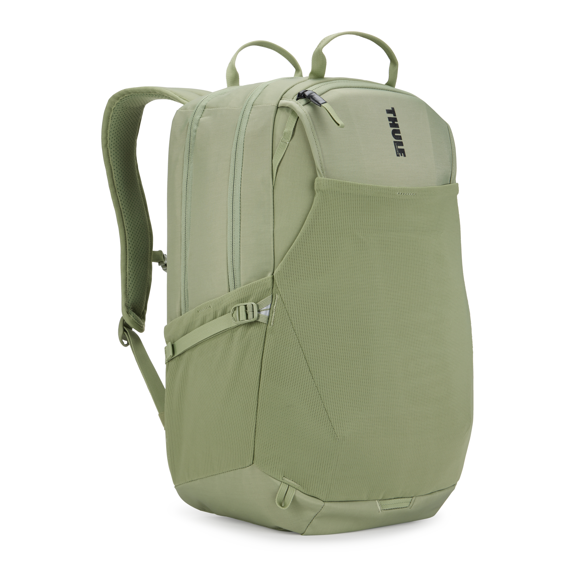 Thule EnRoute Backpack 26L in Quiet Green — front view # color_Quiet Green