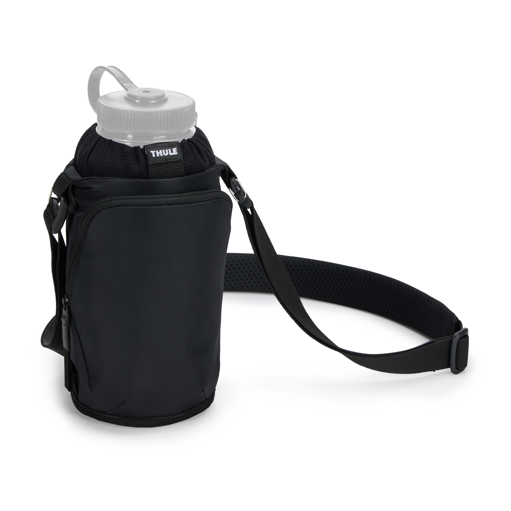 Thule EnRoute Water Bottle Holder in Black — front view # color_Black