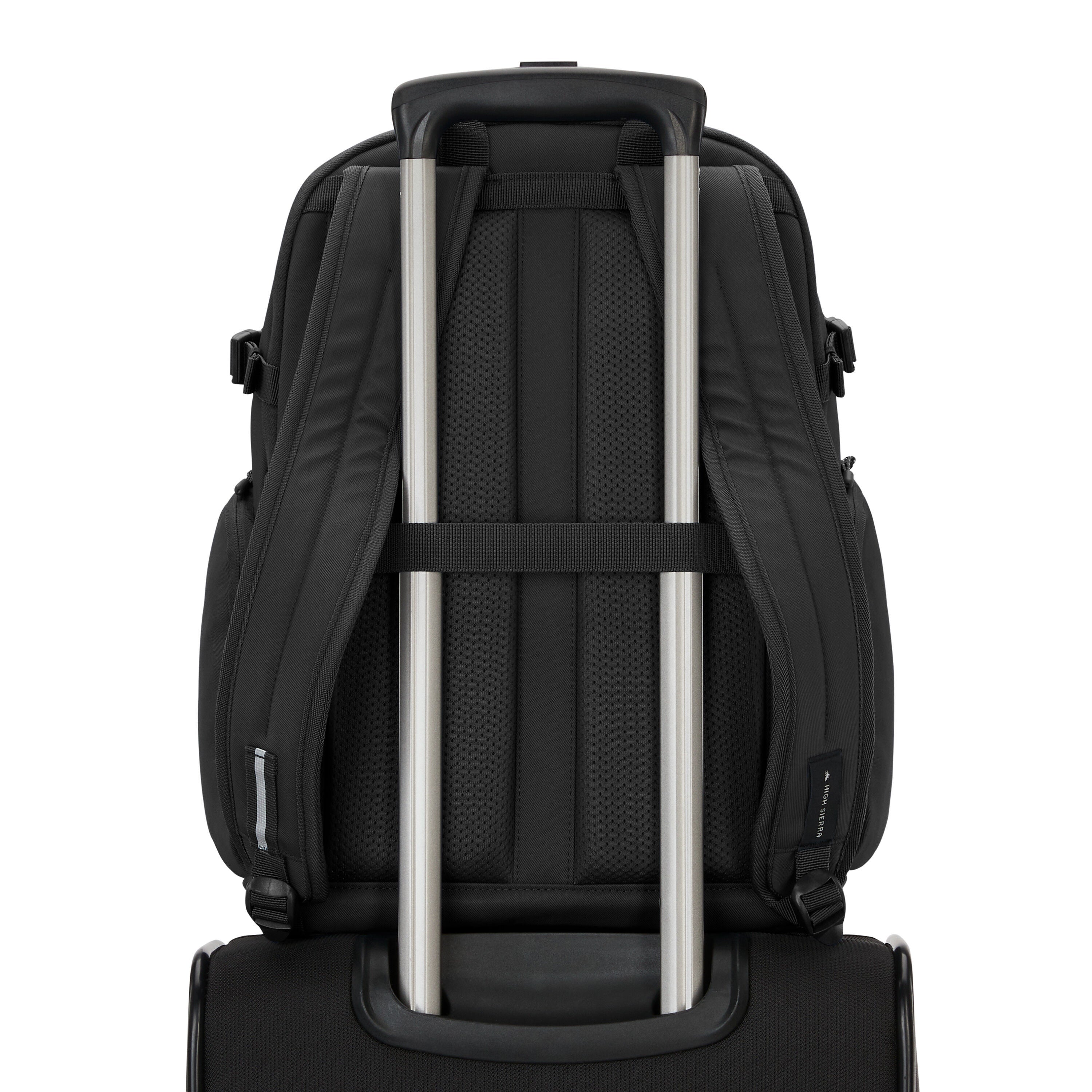 High Sierra 24/7 Pro Backpack in Black — angle view 2