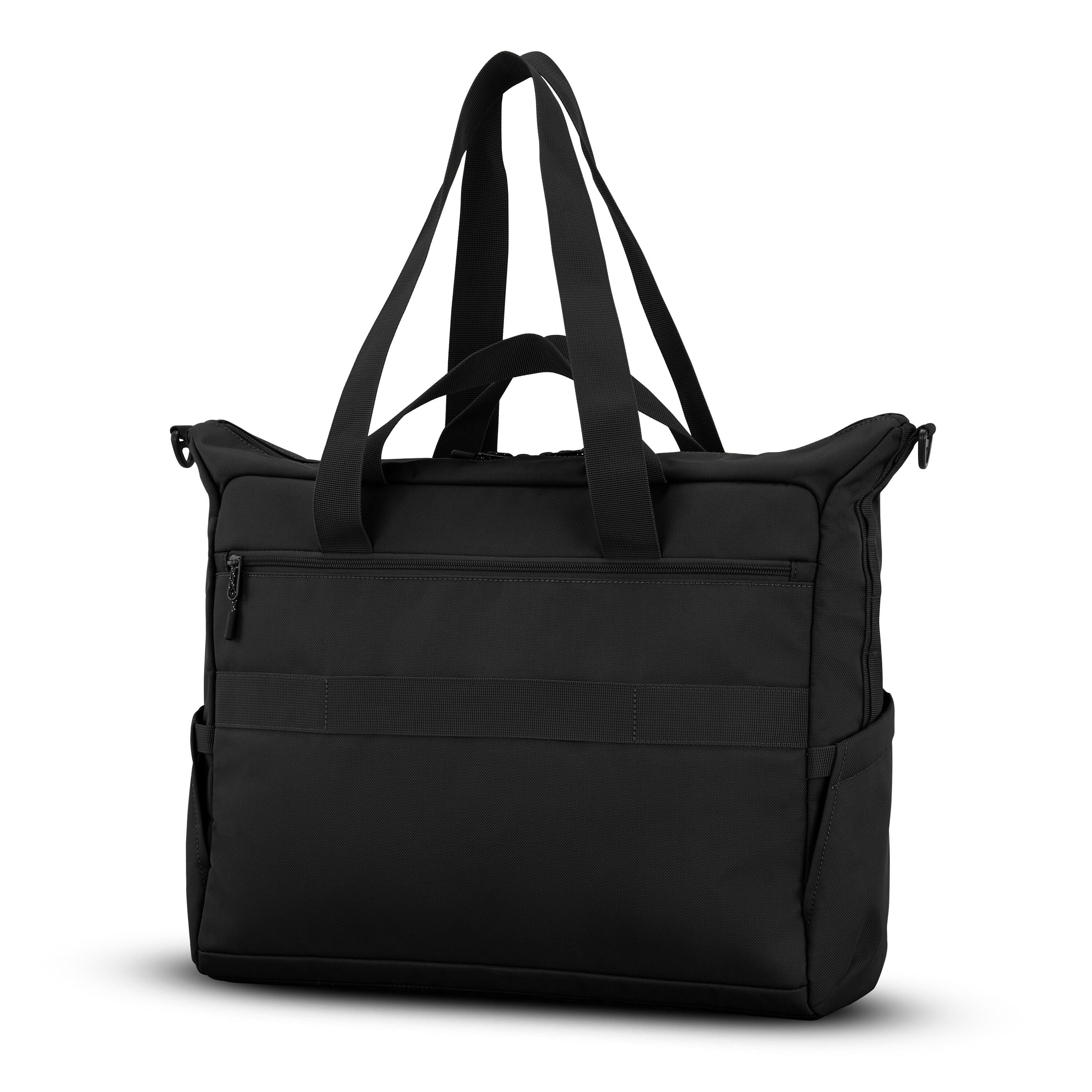 High Sierra Lineage Tote in Black — back view