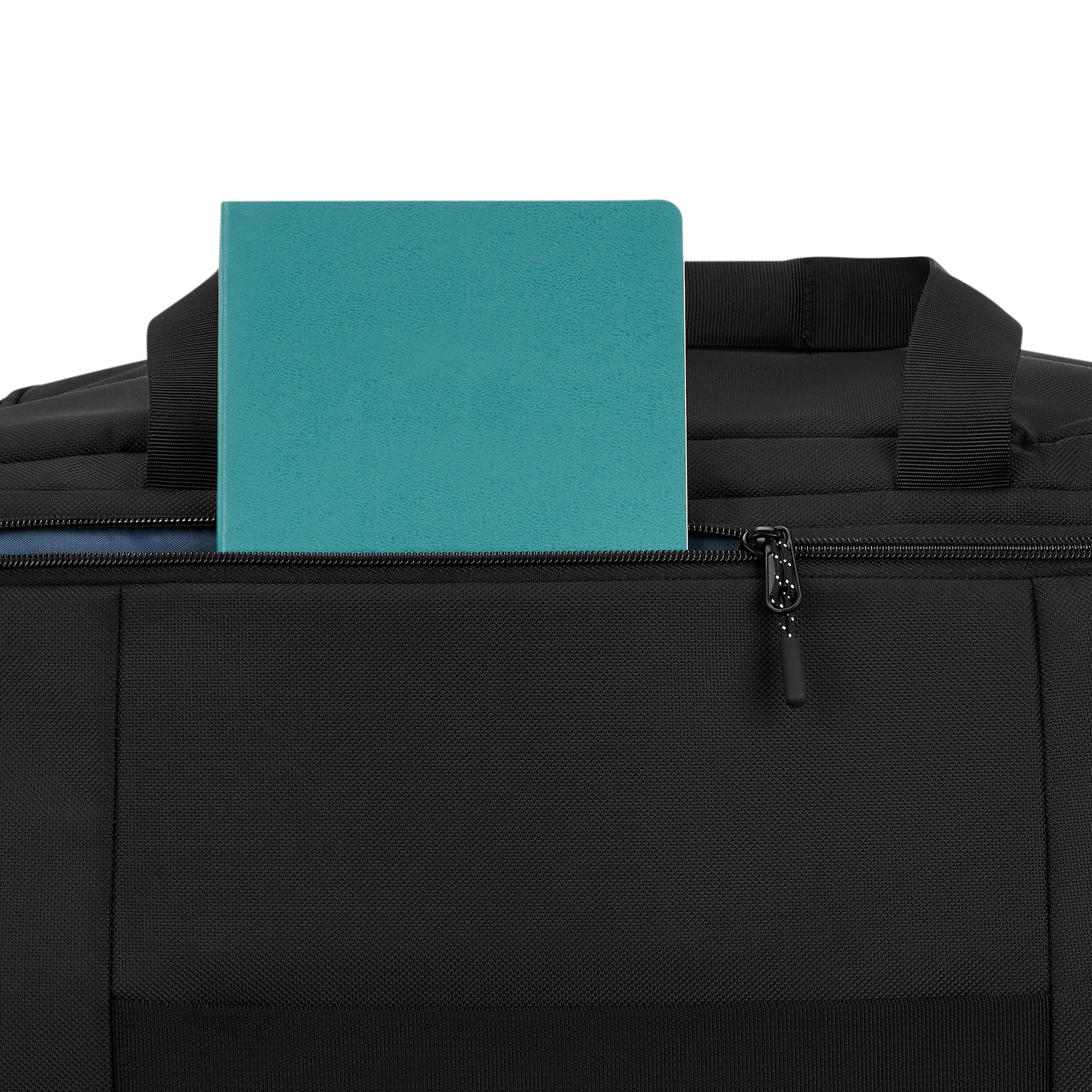 High Sierra Lineage Duffel in Black — angle view 2