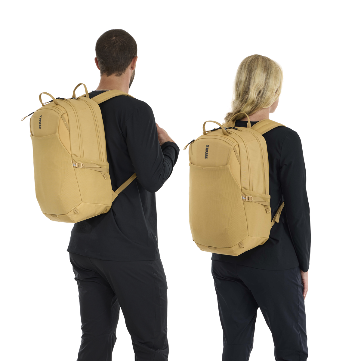 Thule EnRoute Backpack 26L in Pale Yellow — lifestyle