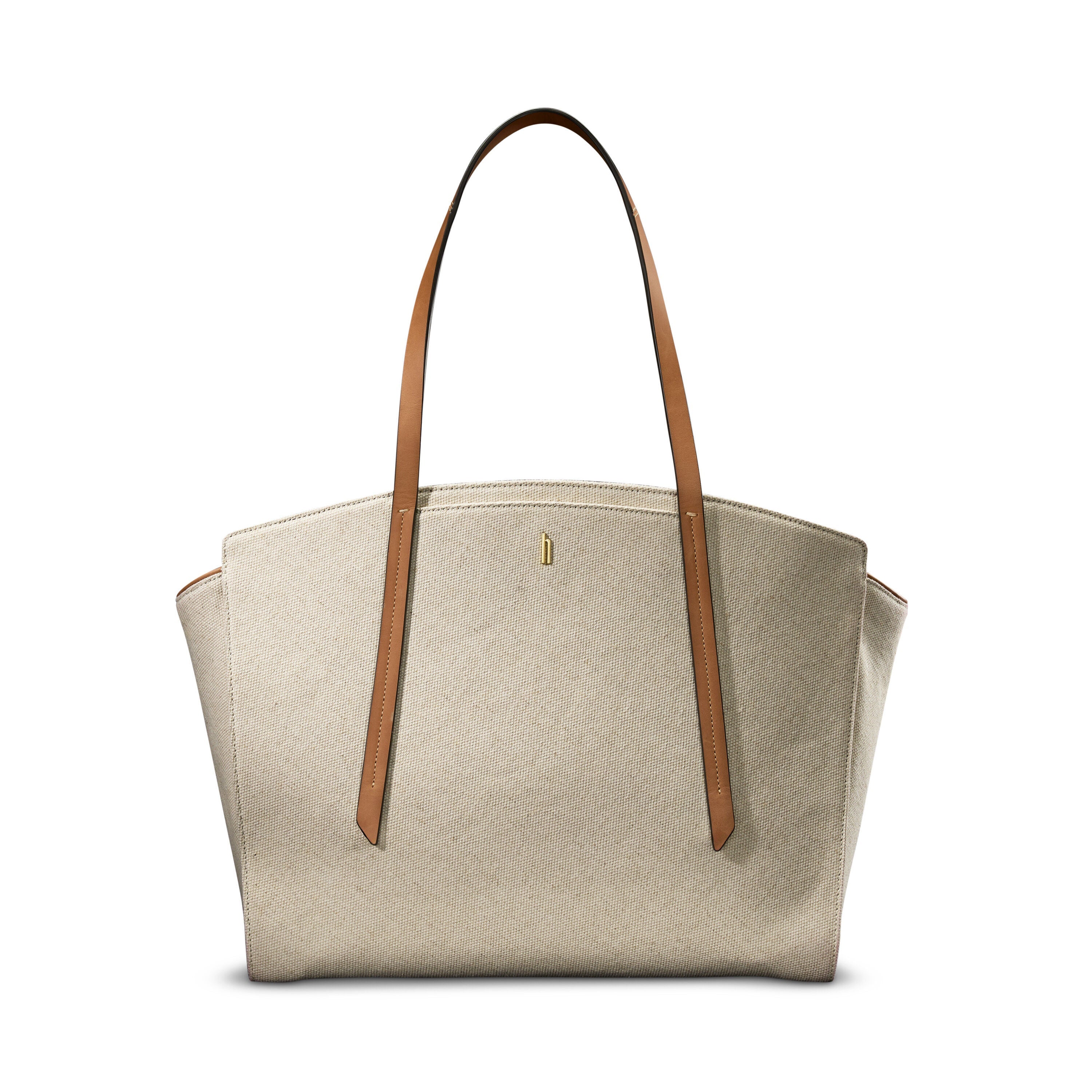 Hartmann Reserve Carryall Tote in Ecru — angle view 1