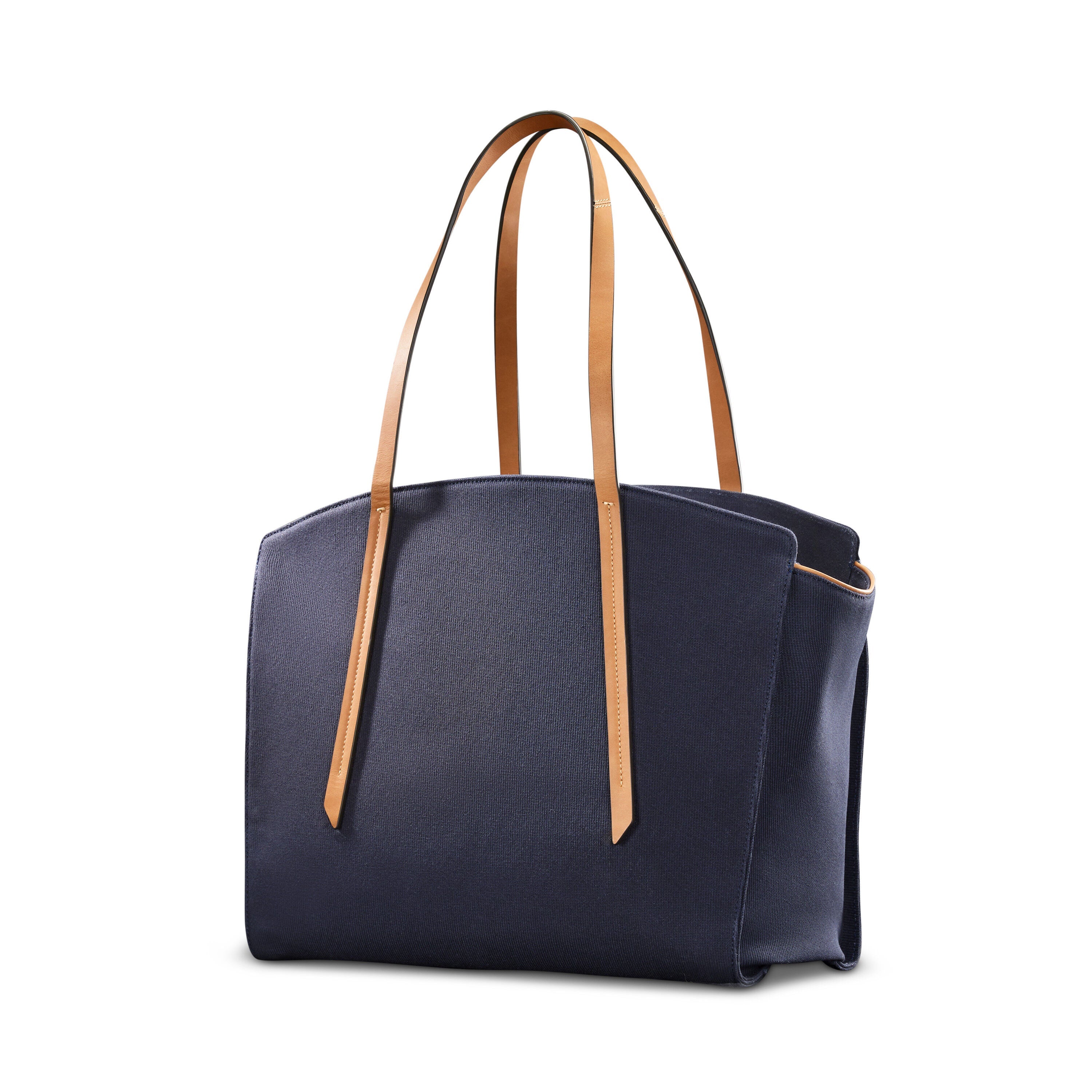 Hartmann Reserve Carryall Tote in Midnight Navy — back view