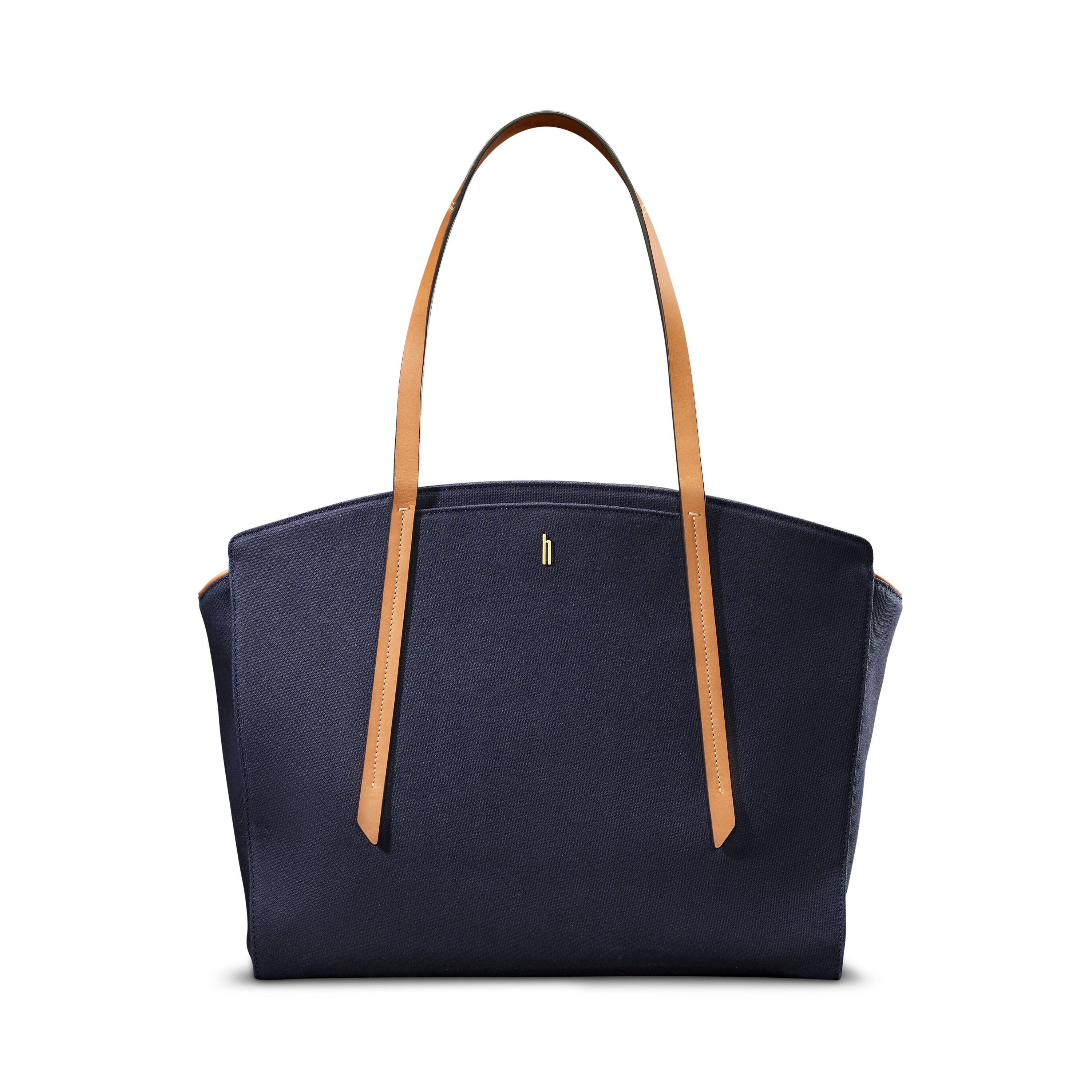 Hartmann Reserve Carryall Tote in Midnight Navy — angle view 1