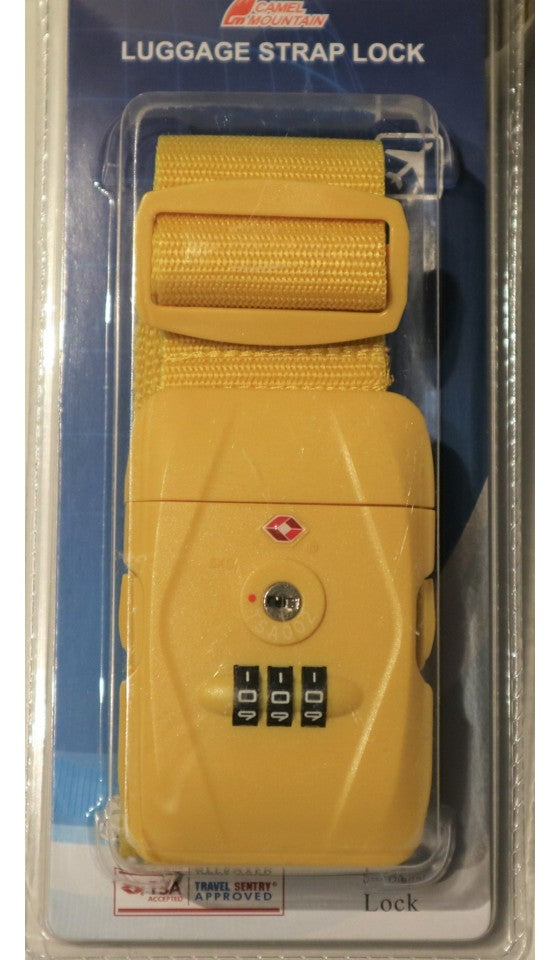Camel Mountain 901 3-Dial TSA Luggage Strap, view 3