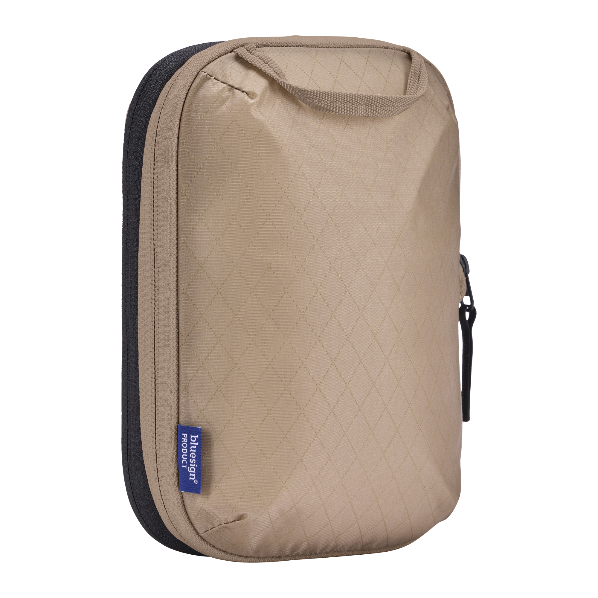 Thule Compression Packing Cube Small in Gentle Beige — angle view 2 # color_Gentle Beige