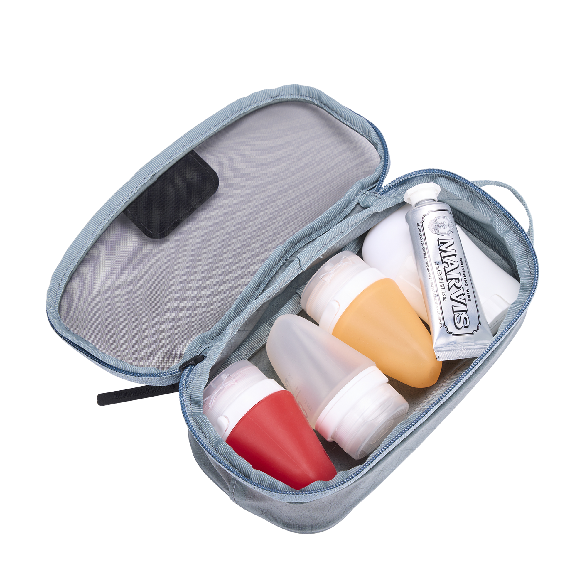 Thule Packing Cube- Xsmall in Pond Gray — interior view 2 # color_Pond Gray