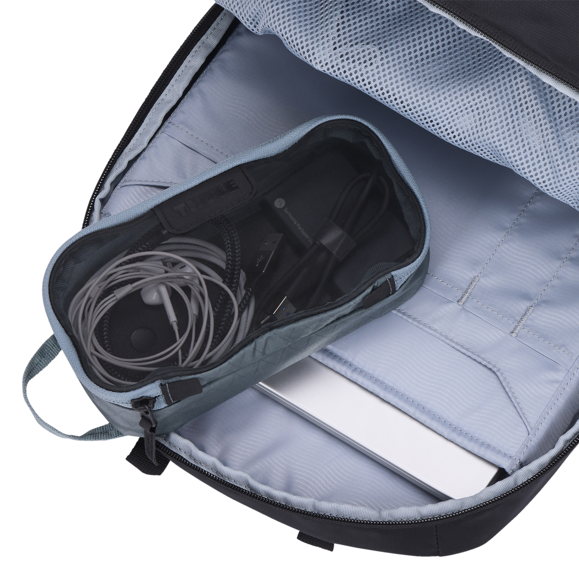 Thule Packing Cube- Xsmall in Pond Gray — interior view 3 # color_Pond Gray