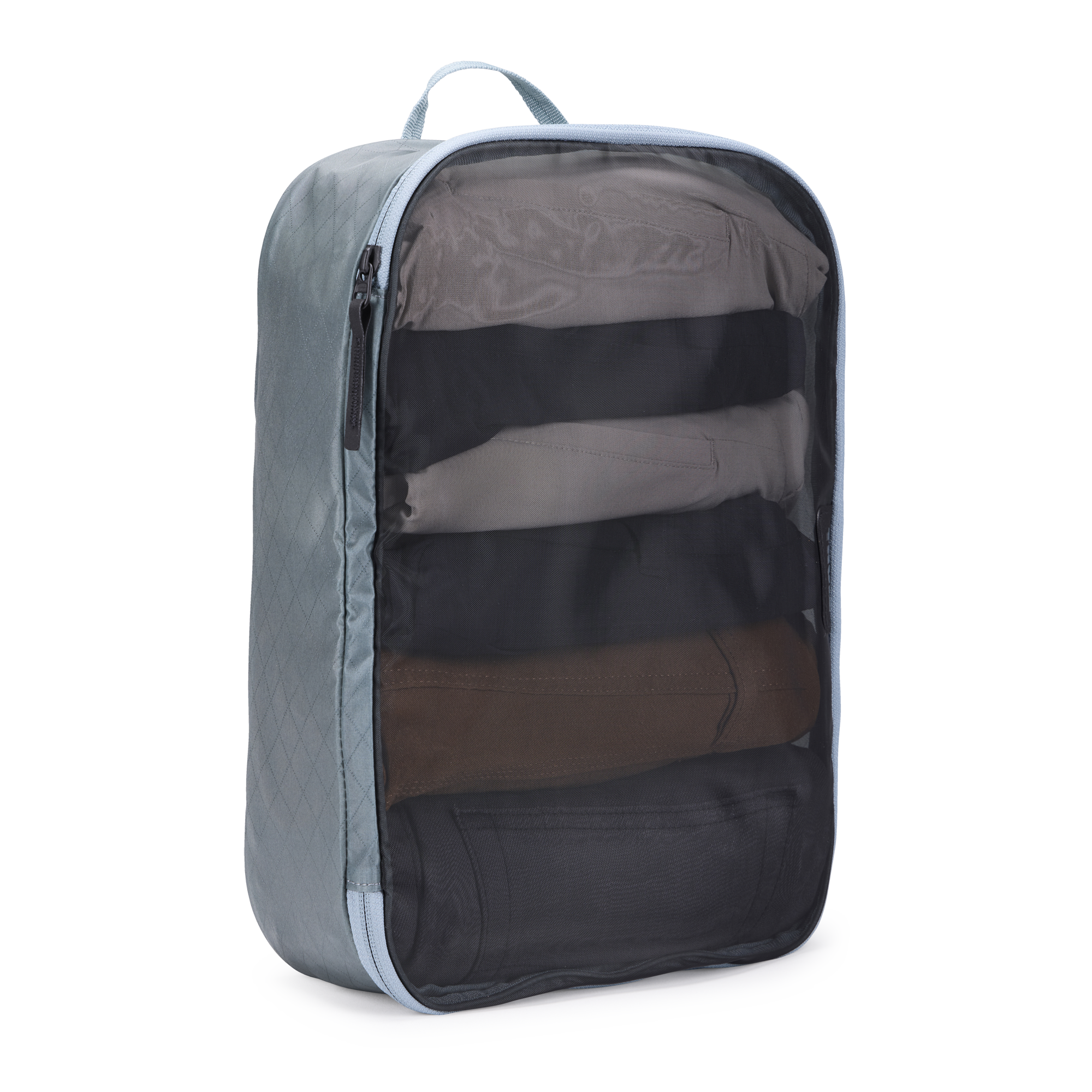 Thule Packing Cube Medium in Pond Gray — front view # color_Pond Gray