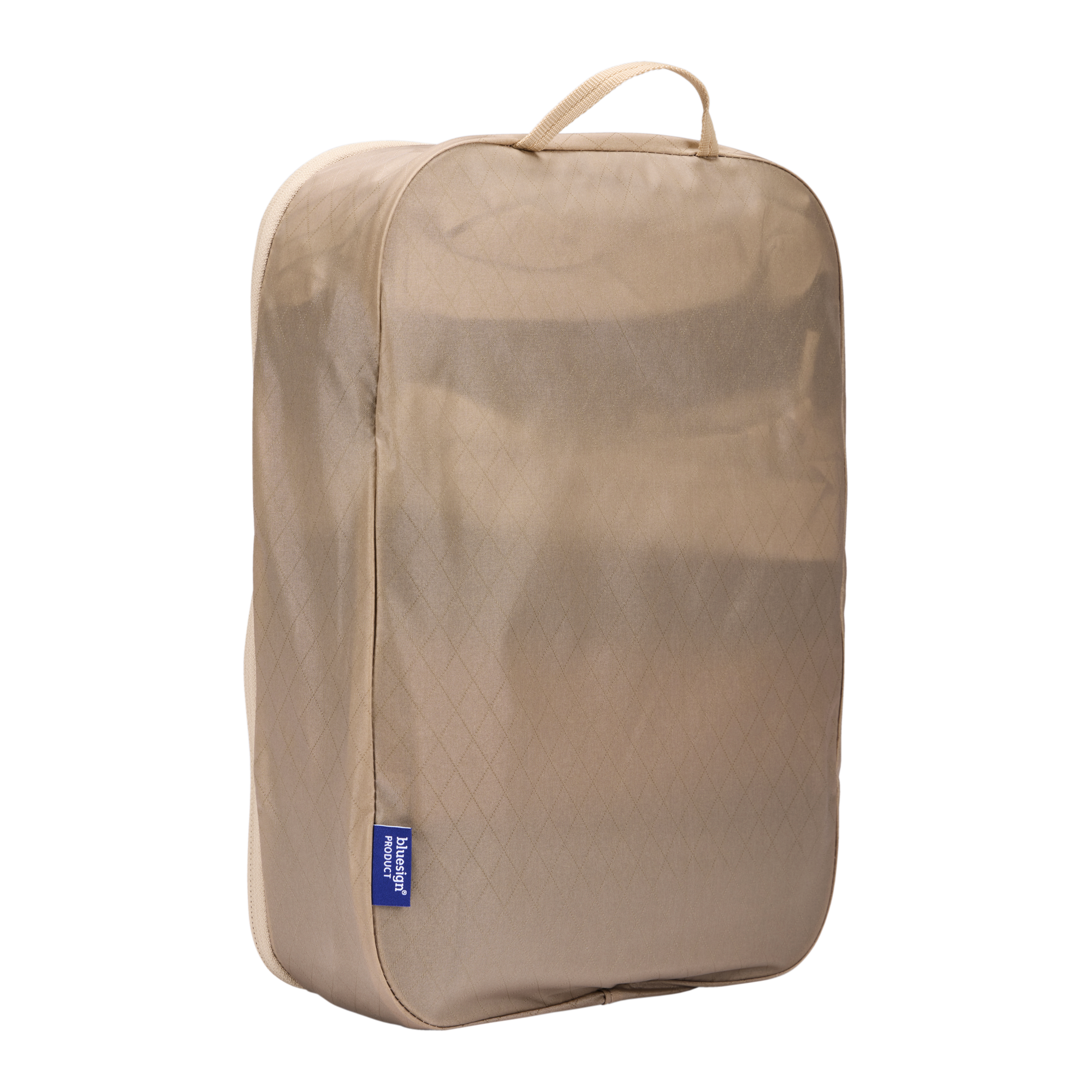 Thule Packing Cube Medium in Gentle Beige — back view # color_Gentle Beige