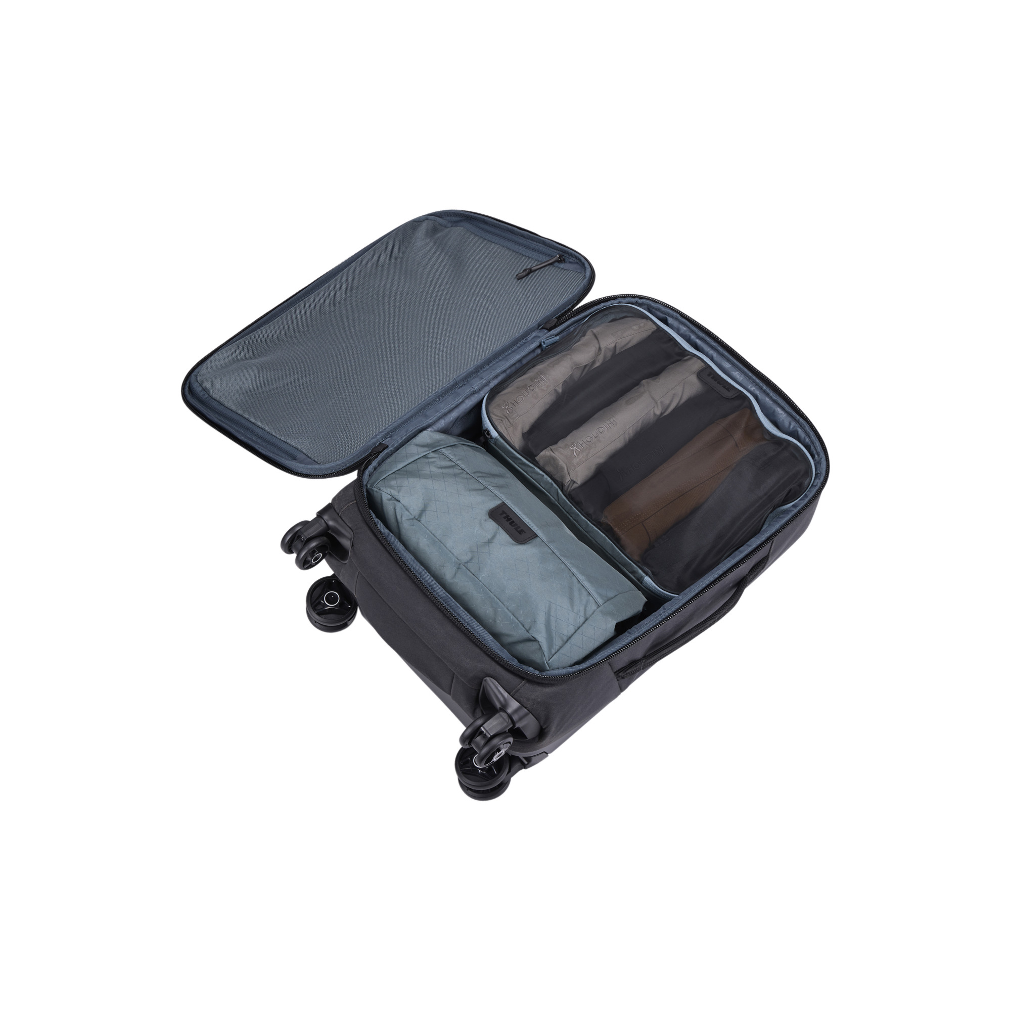 Thule Travel Shoe Bag in Pond Gray — angle view 3 # color_Pond Gray