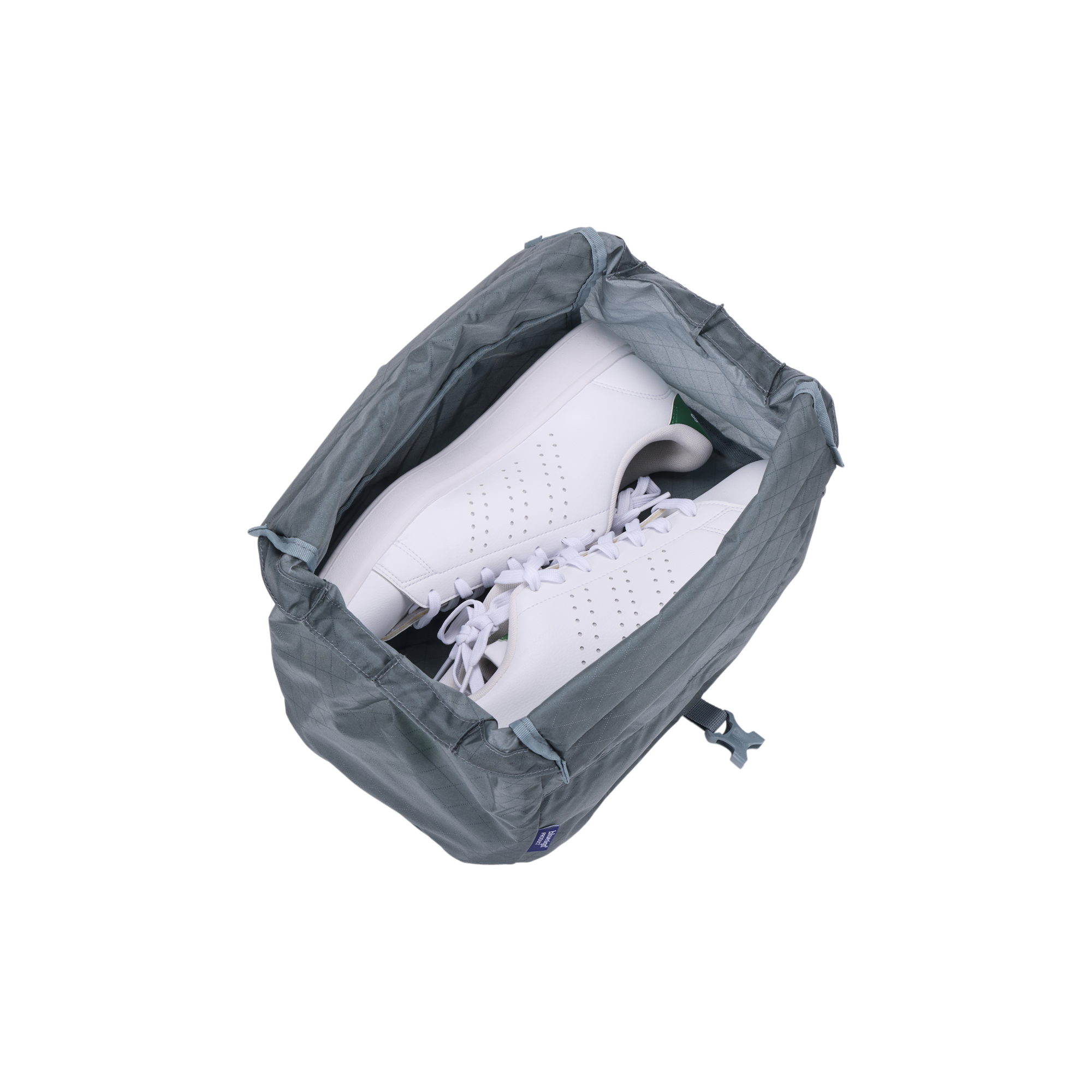 Thule Travel Shoe Bag in Pond Gray — interior view # color_Pond Gray
