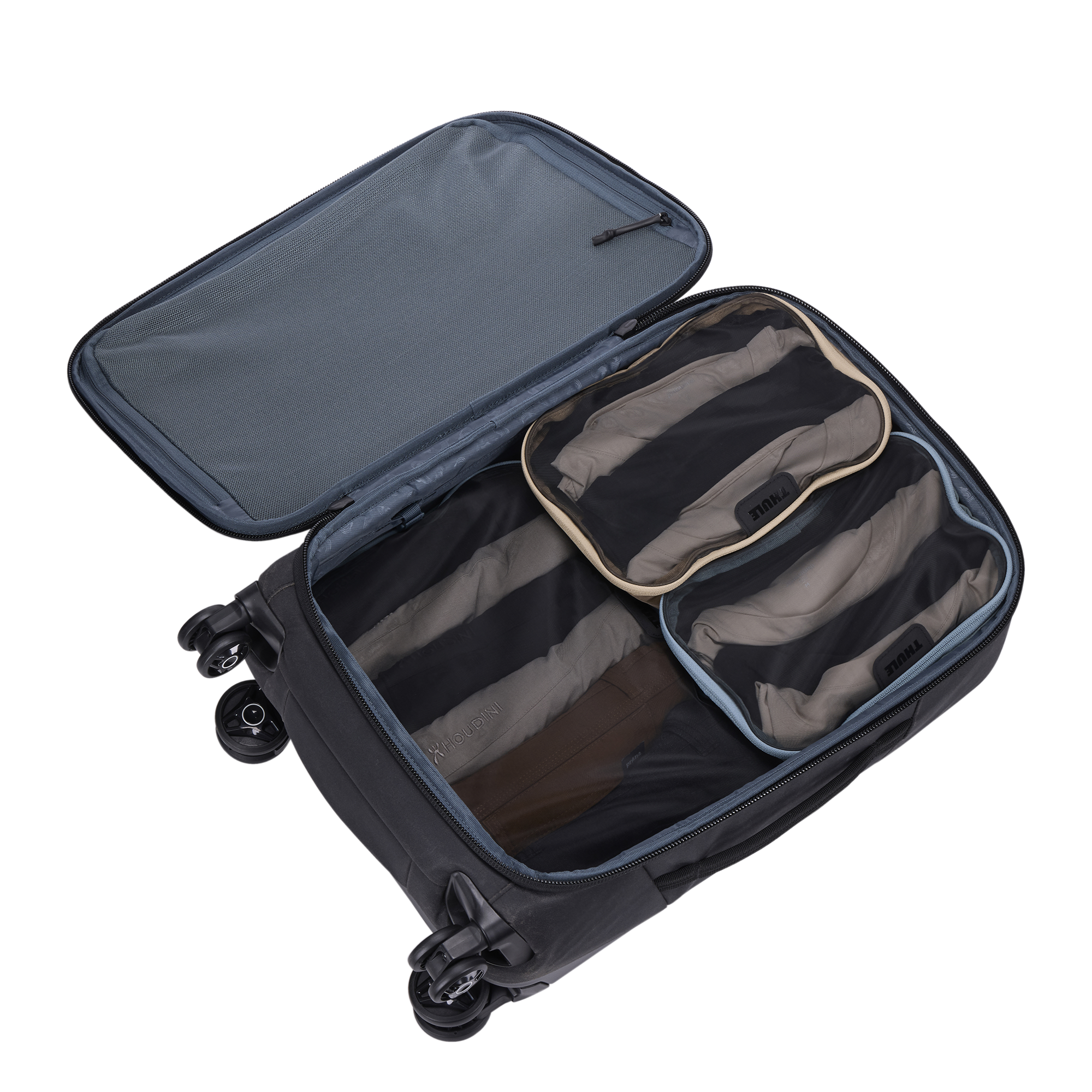 Thule Packing Cube Set in Gentle Beige — angle view 2 # color_Gentle Beige