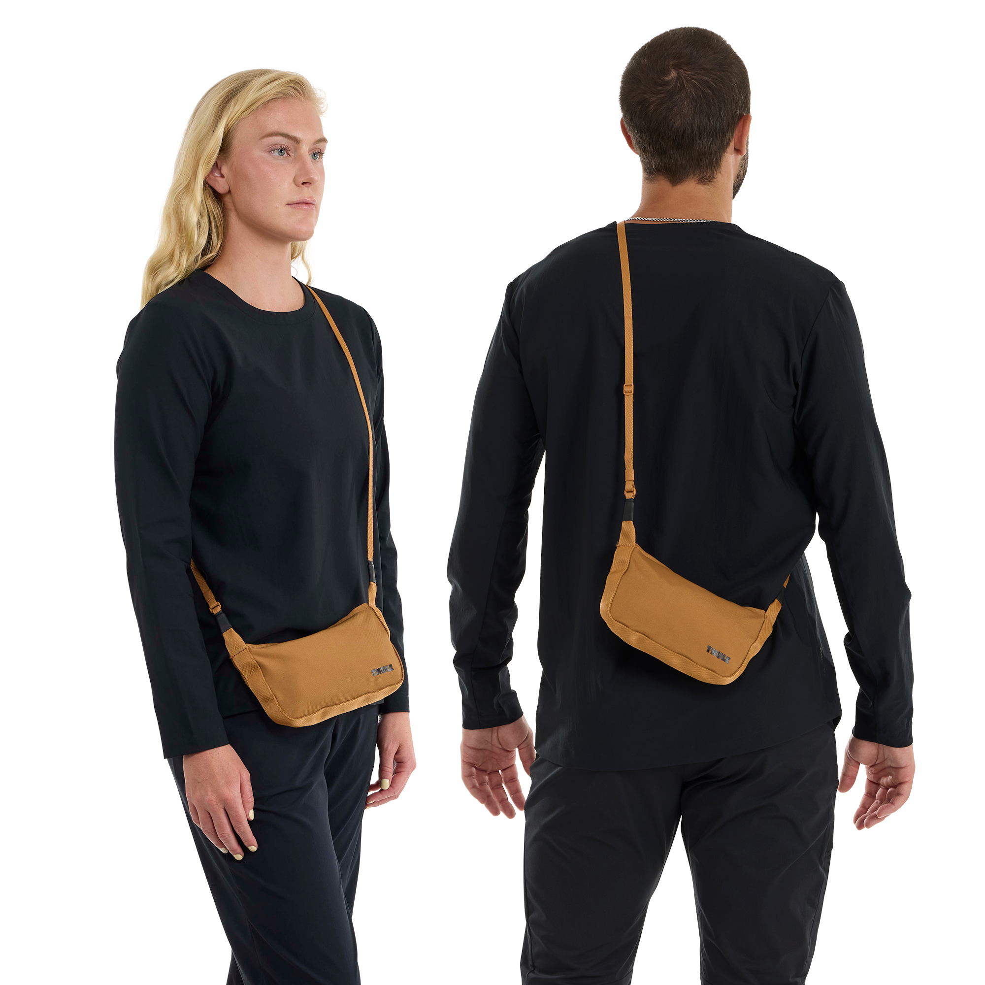 Thule Chasm Handlebar Bag 2L in Dusted Orange — lifestyle # color_Dusted Orange