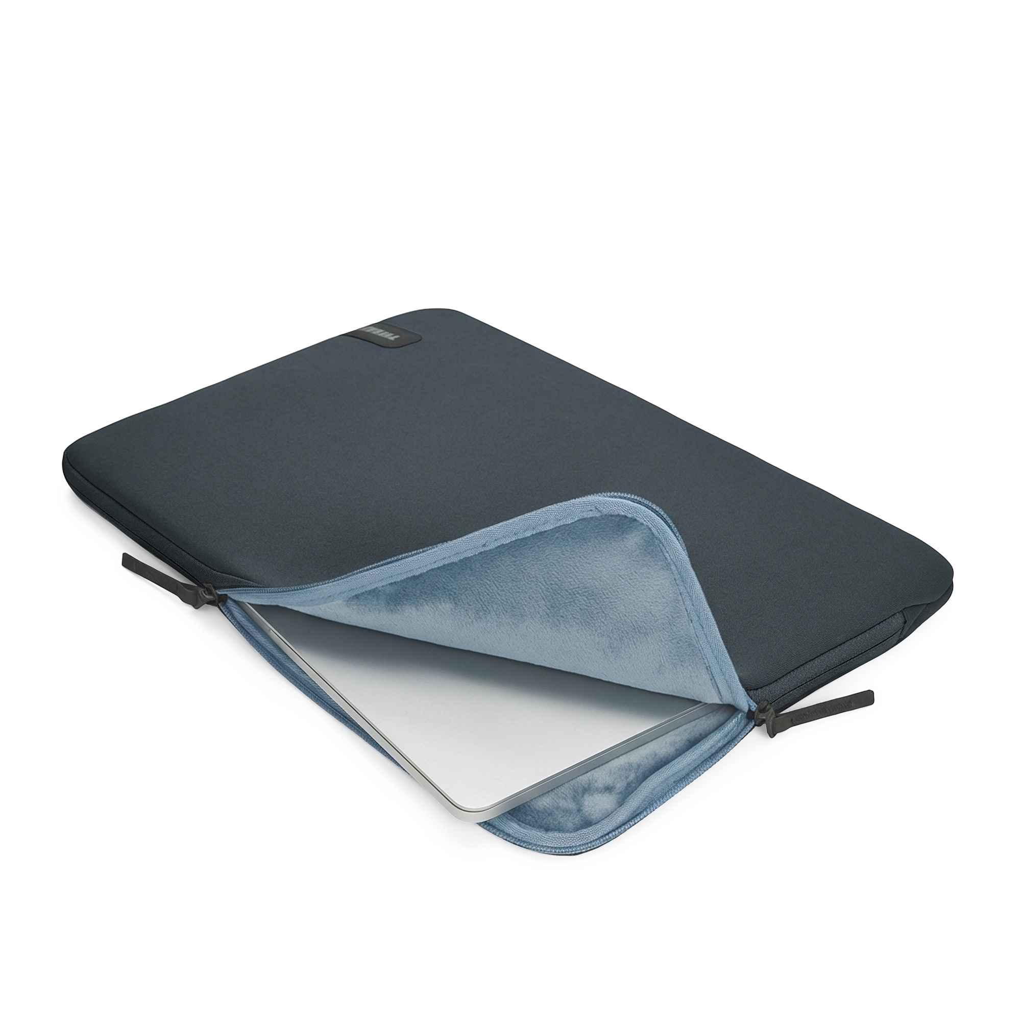 Thule Koya Laptop Sleeve PC 14" in Darkest Blue — interior view # color_Darkest Blue