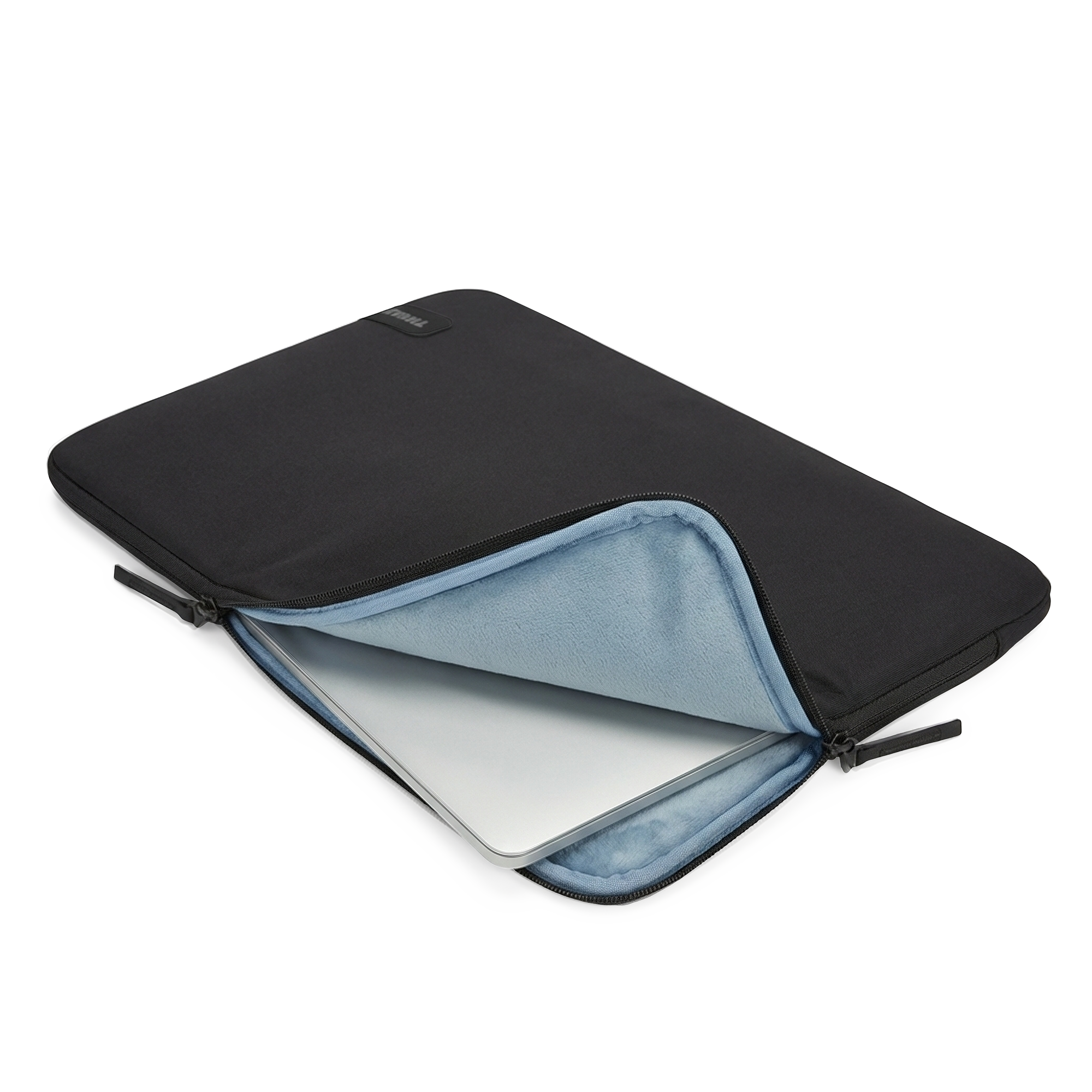 Thule Koya Laptop Sleeve PC 14" in Black — interior view # color_Black