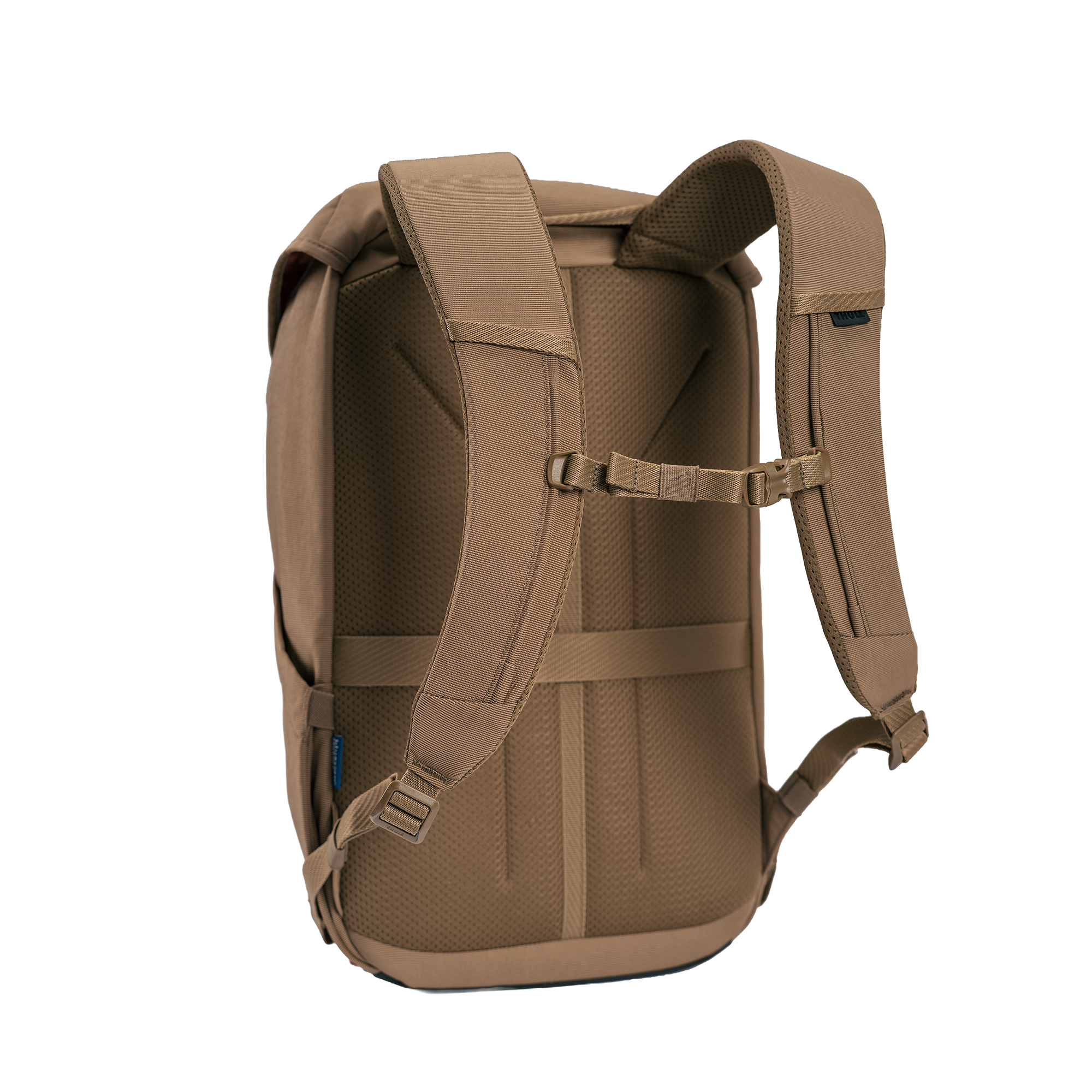 Thule Paramount Daypack Lite 20L in Nutria Brown — back view # color_Nutria Brown