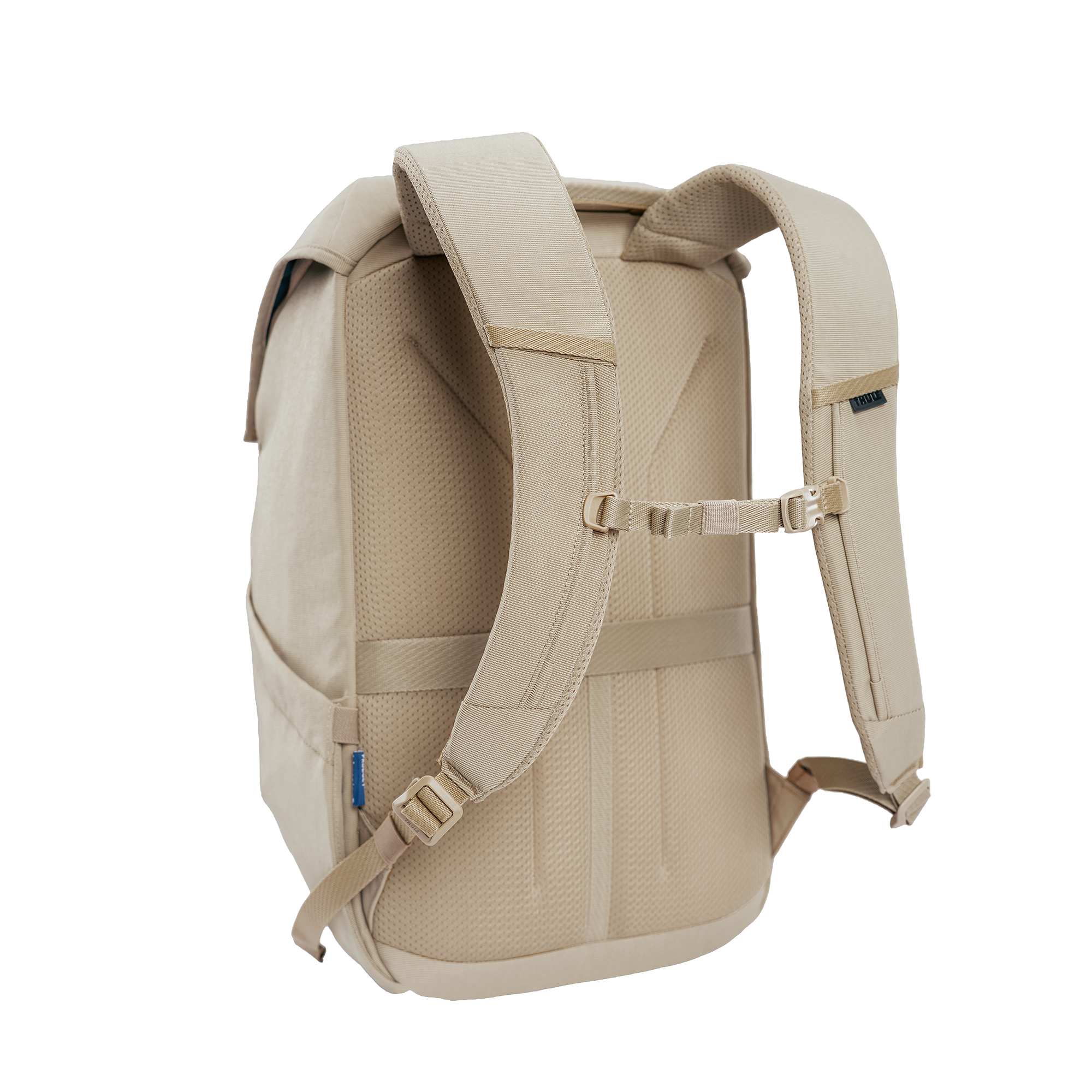 Thule Paramount Daypack Lite 20L in Gentle Beige — back view # color_Gentle Beige