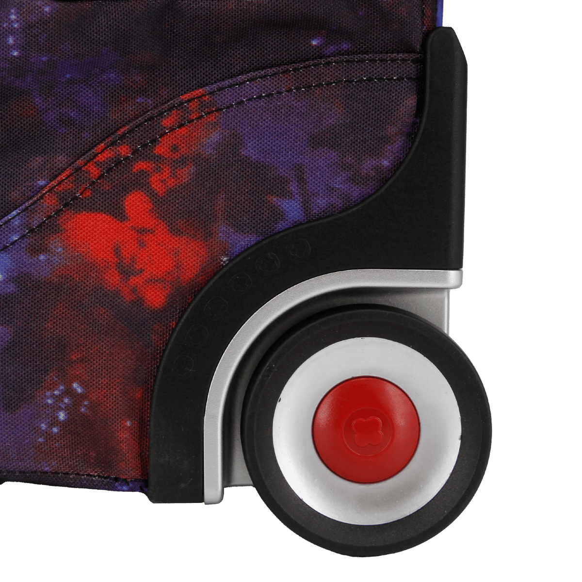 J World Lunar Multi-Purpose Laptop Rolling Backpack (19.5 Inch) in Galaxy — front view 6 # color_Galaxy