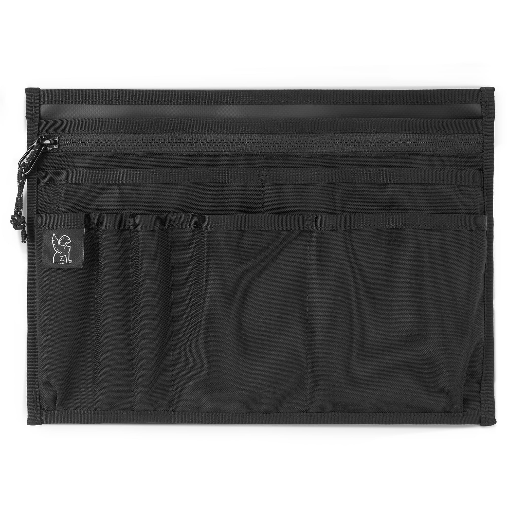 Chrome Industries Messenger Bag Organizer 2.0 in Black — front view