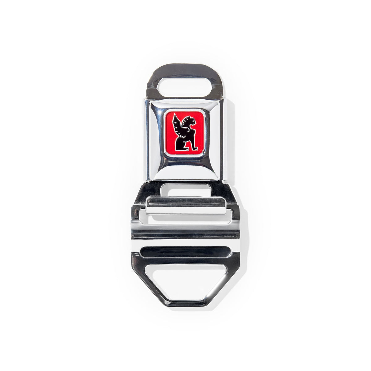 Chrome Industries Seatbelt Buckle Large (2") in Chrome — front view
