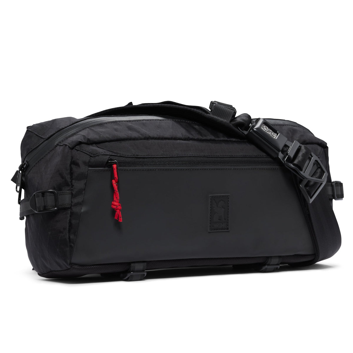 Chrome Industries Kadet Sling Bag 9L in Black XRF — front view