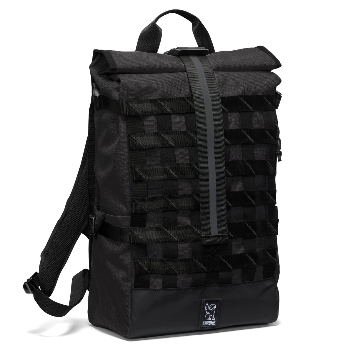 Chrome Industries Barrage Pack 22L in Black — front view