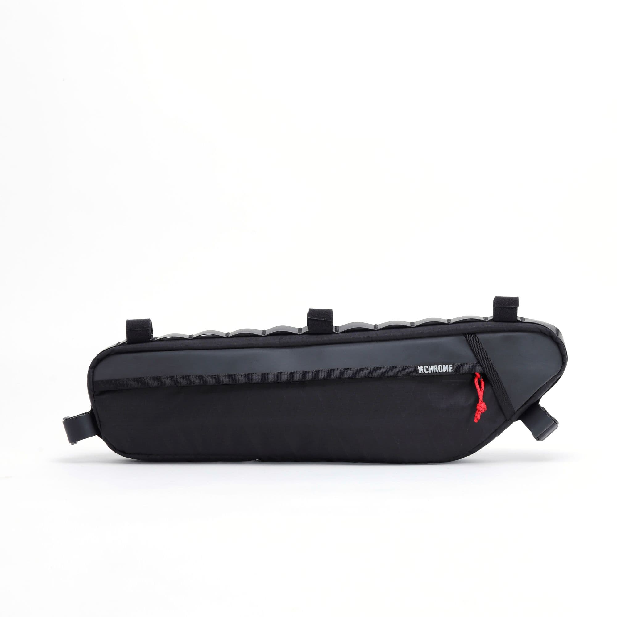 Chrome Industries Holman Frame Bag L/XL in Black XRF — back view