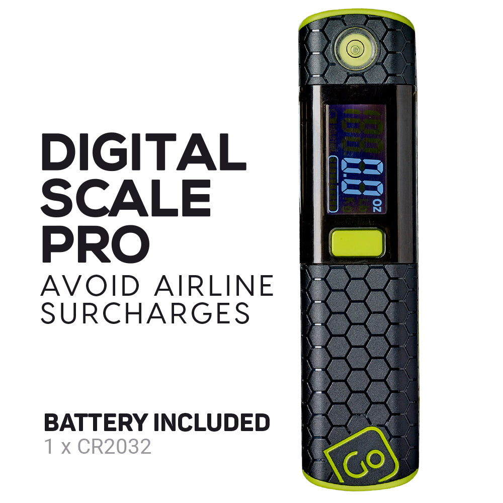 Go Travel Digital Scale Pro in Black — front view