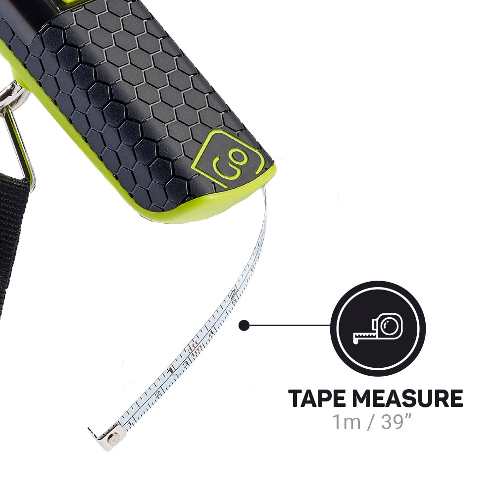 Go Travel Digital Scale Pro in Black — in use