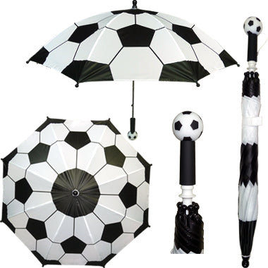 Vista 2035 Soccer Umbrella in White — front view