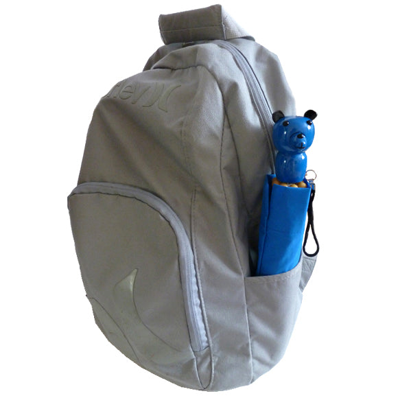 Vista 2037 Kid's Backpack Umbrella in Blue Bear — lifestyle # color_Blue Bear